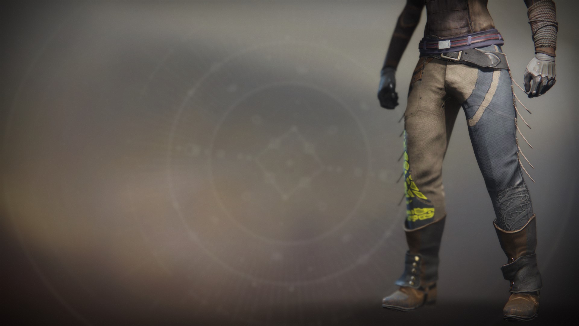 An in-game render of the Illicit Sentry Strides.