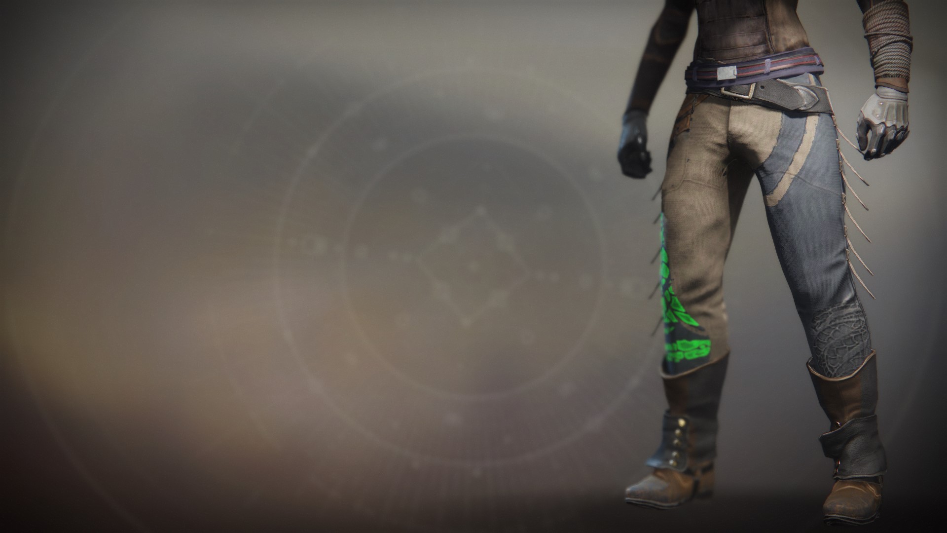 An in-game render of the Outlawed Reaper Strides.