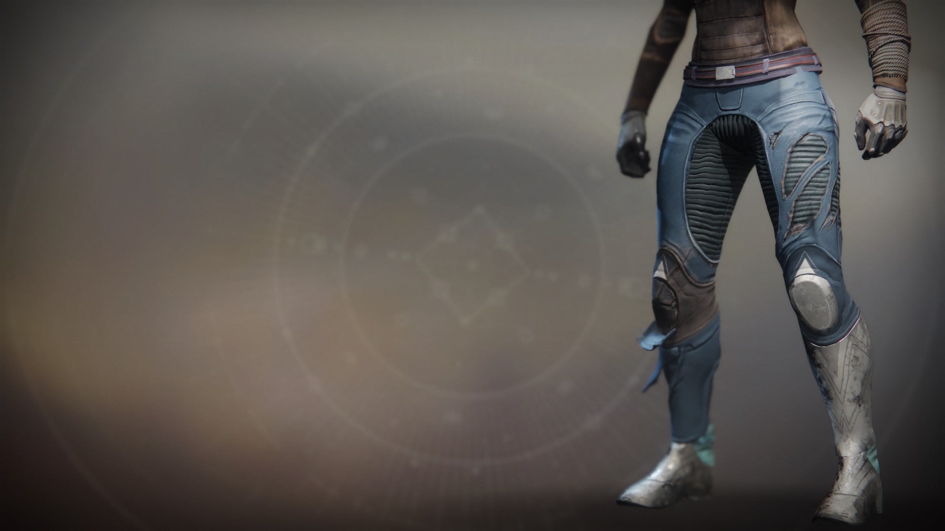 An in-game render of the Solstice Strides (Drained).