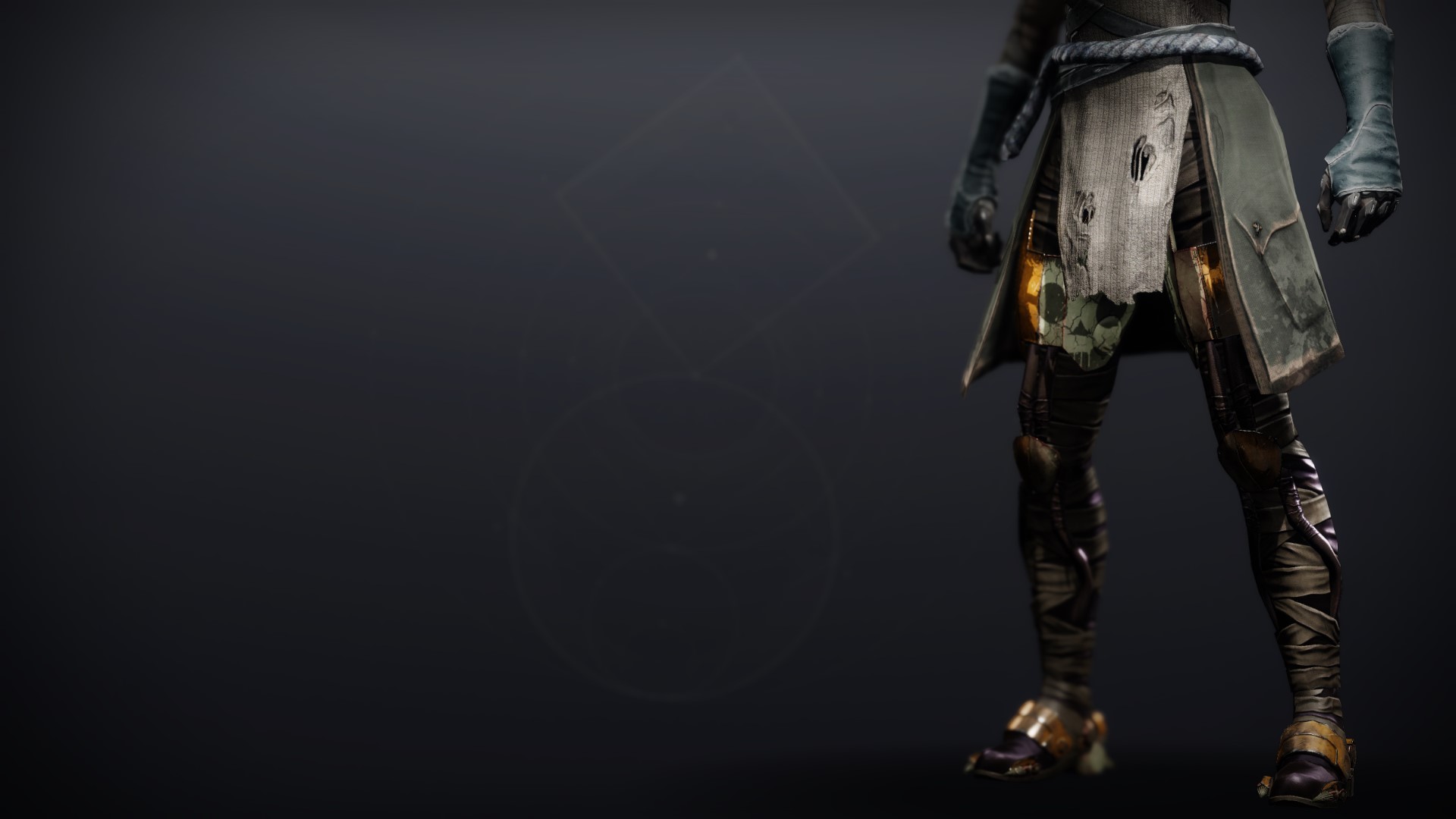 An in-game render of the Lightkin Boots.