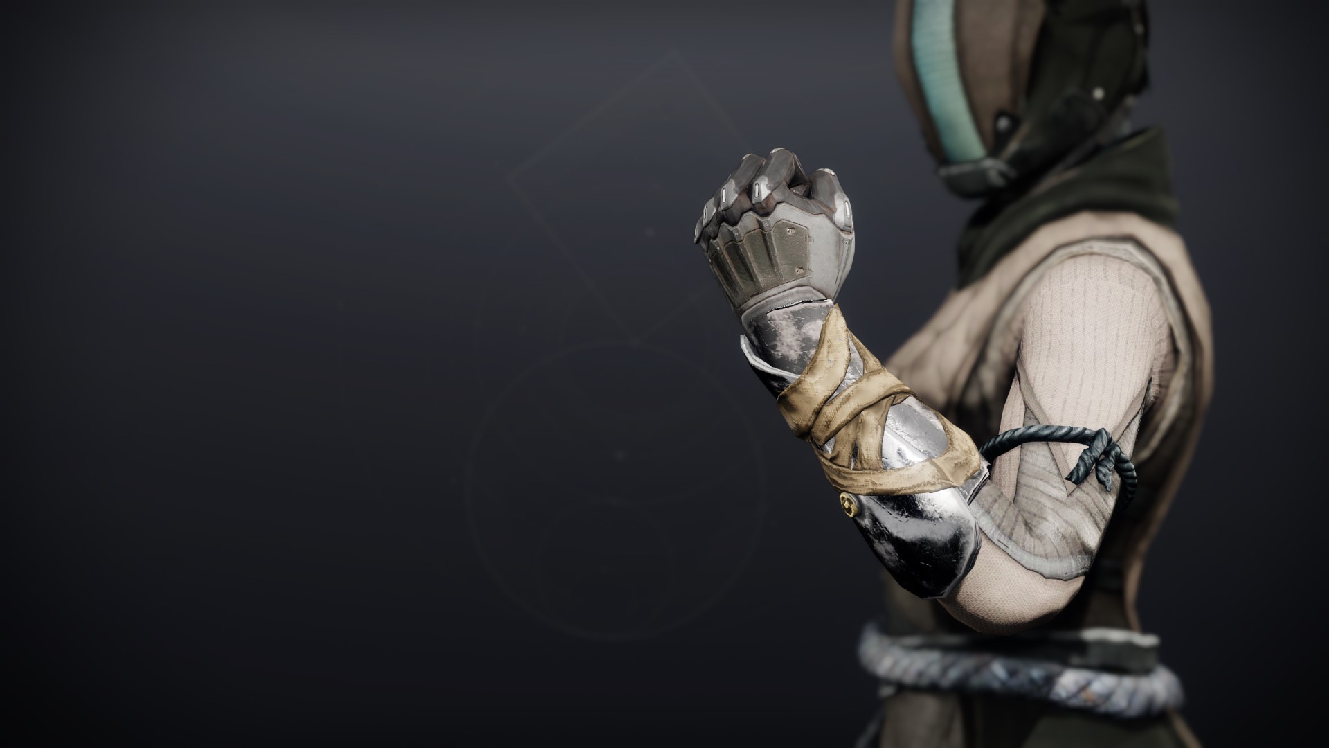 An in-game render of the Wild Hunt Gloves.