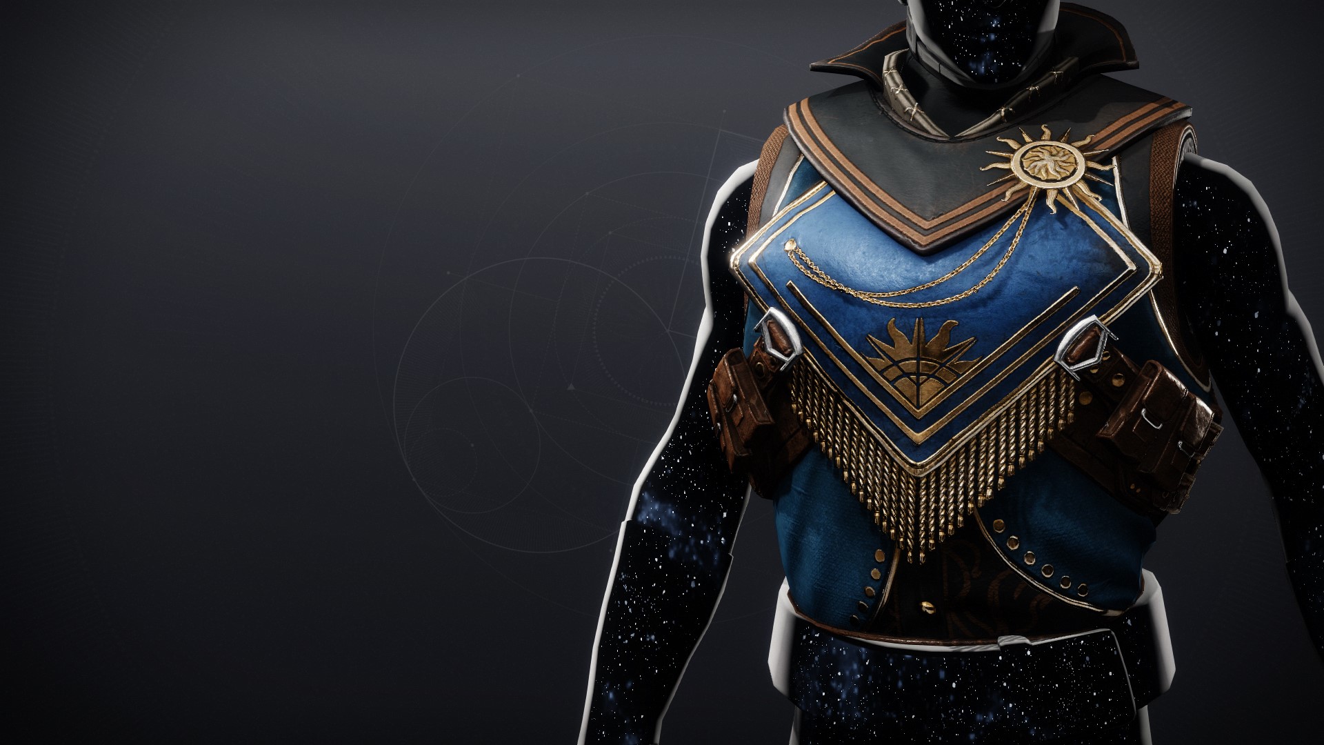 An in-game render of the Mystic Lightbane Plate.