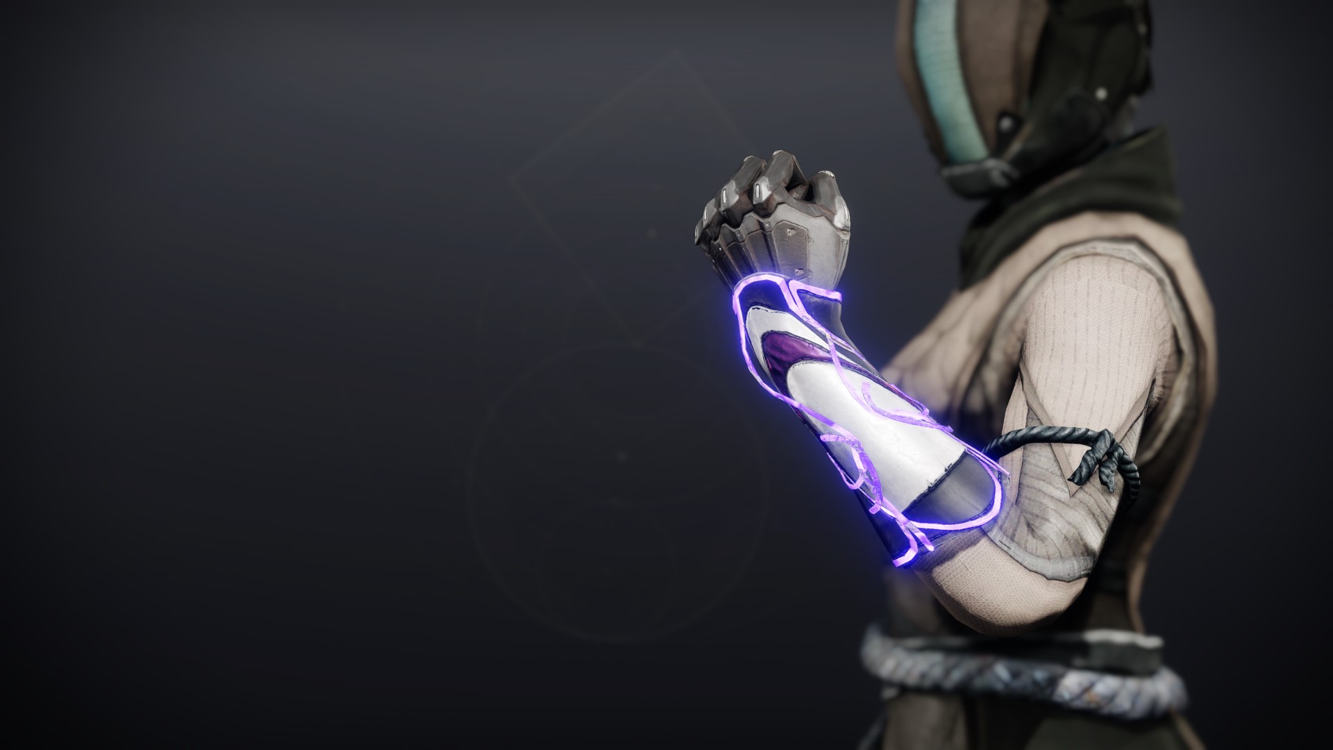 An in-game render of the Celestine Gloves.