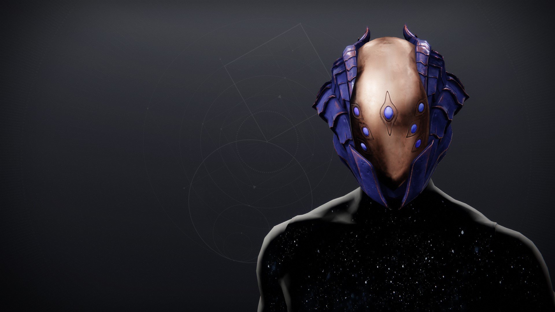 An in-game render of the Anthemic Invocation Hood.