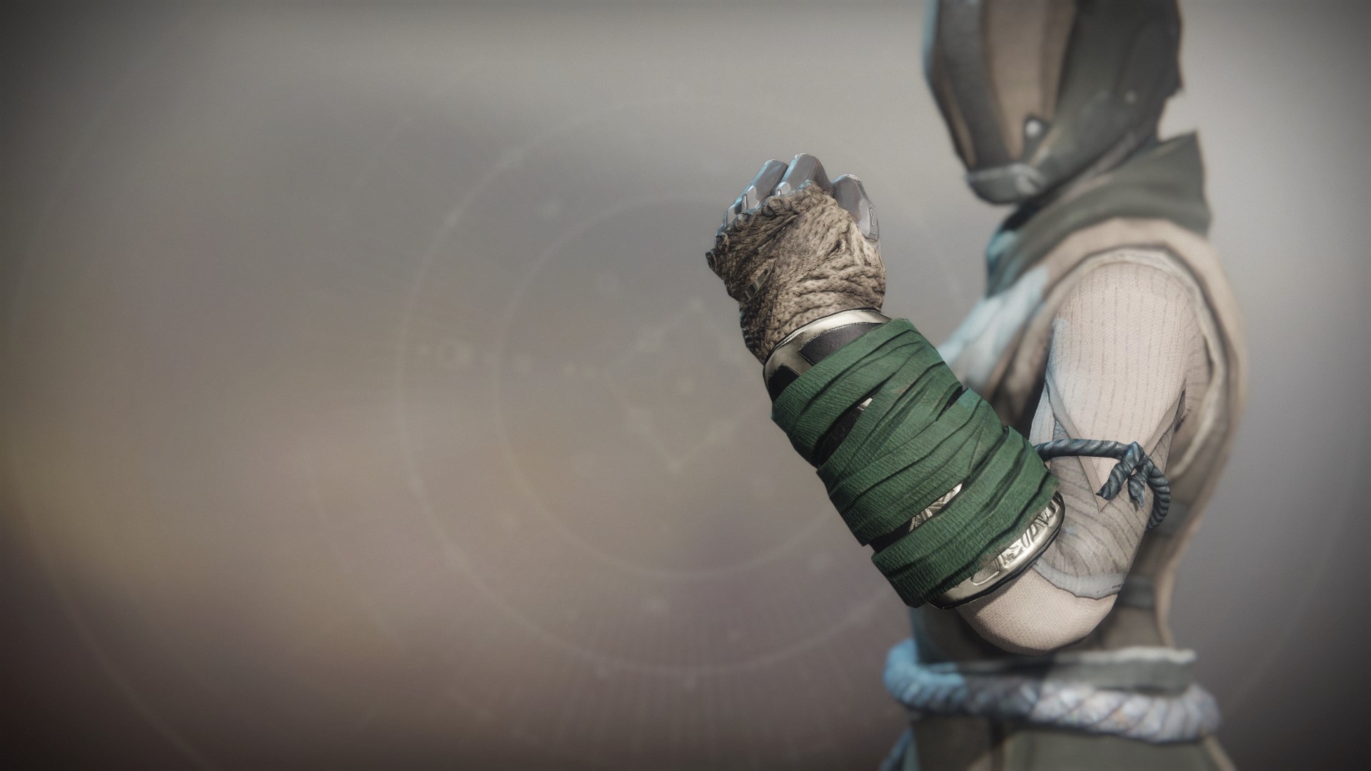 An in-game render of the Iron Pledge Ornament.