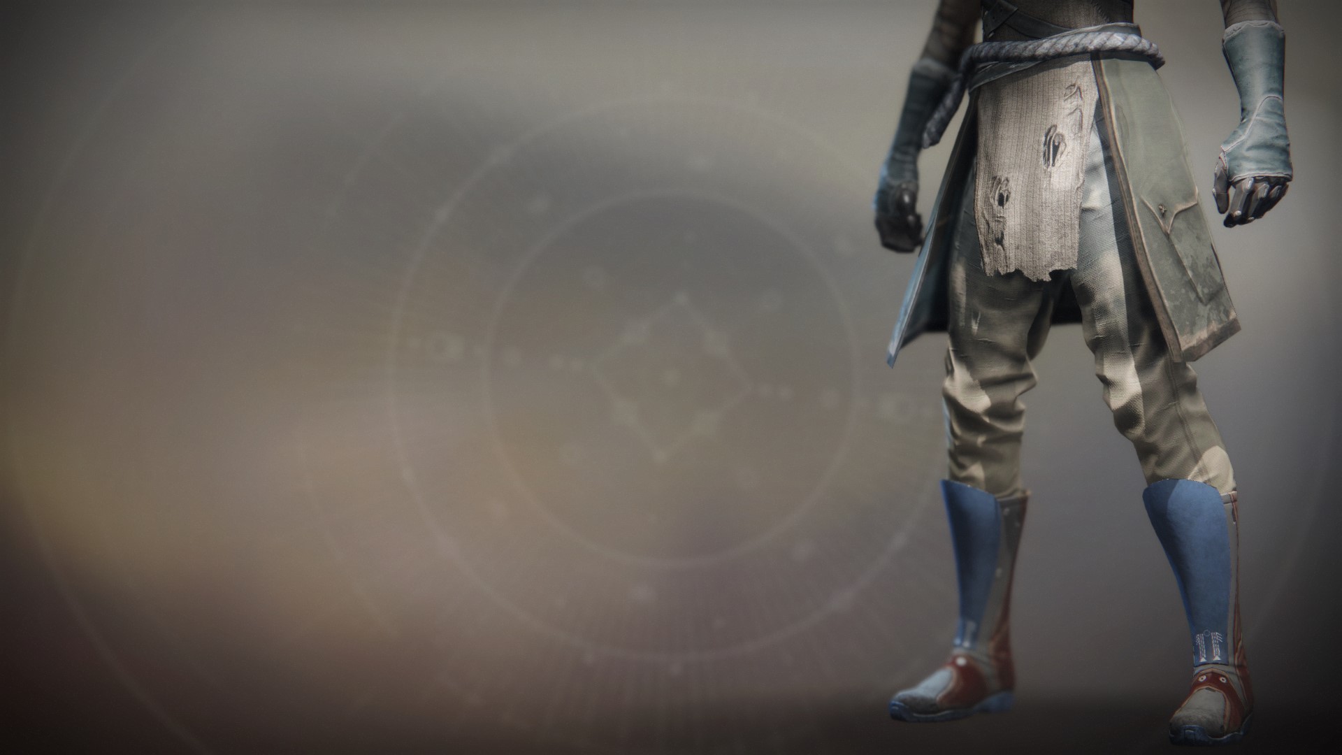 An in-game render of the Liminal Voyager Boots.