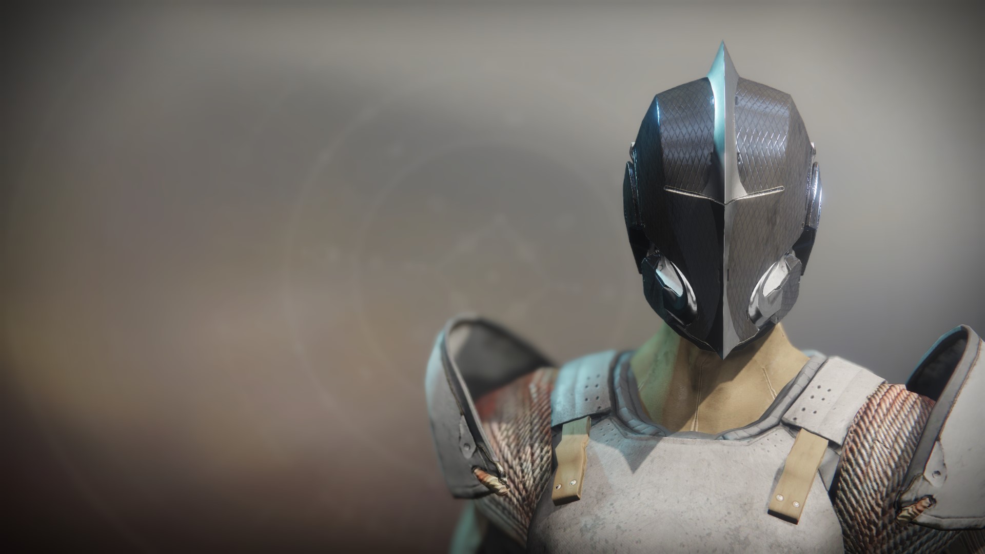 An in-game render of the Helm of Optimacy.