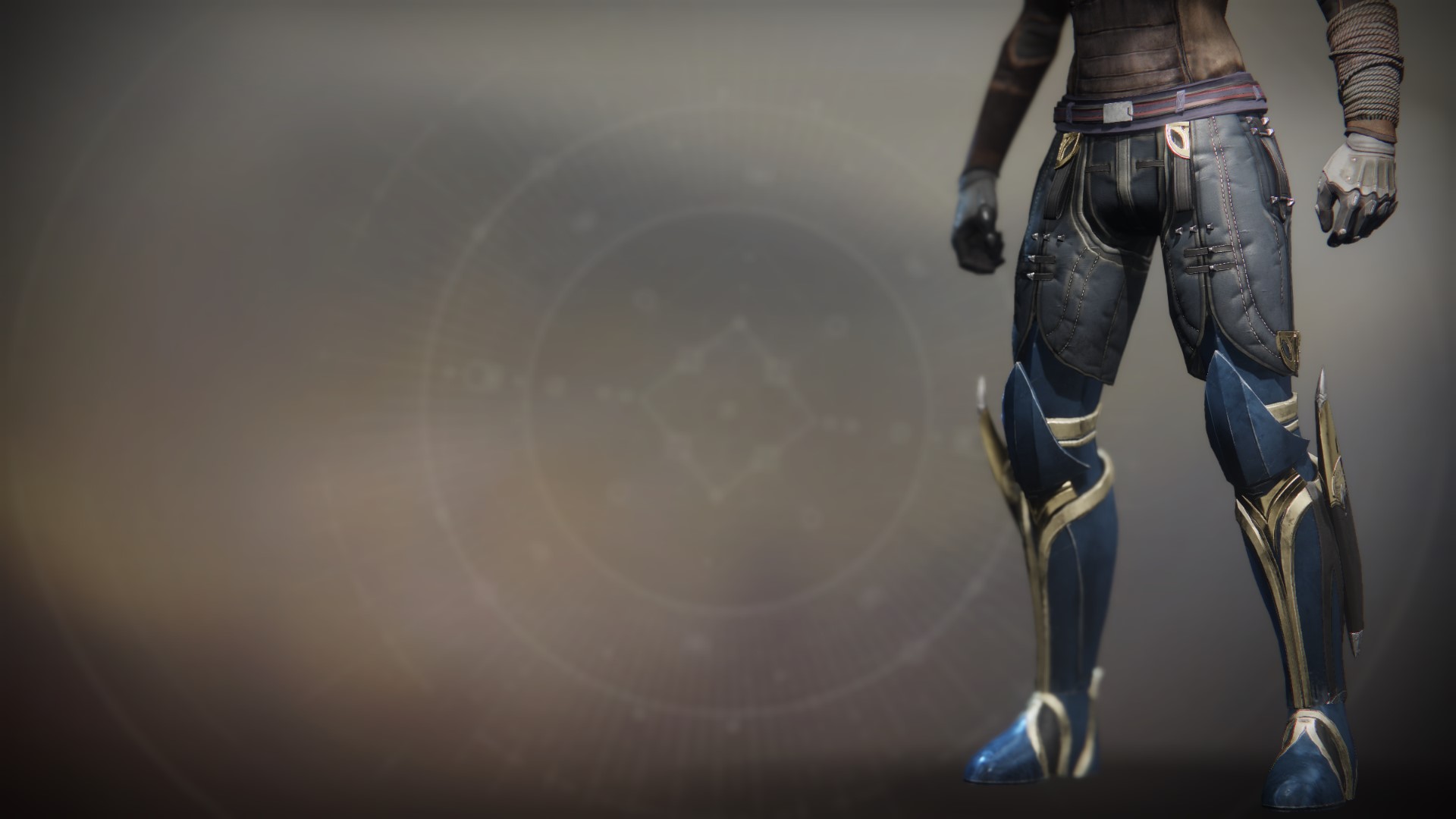 An in-game render of the Strides of the Great Hunt.
