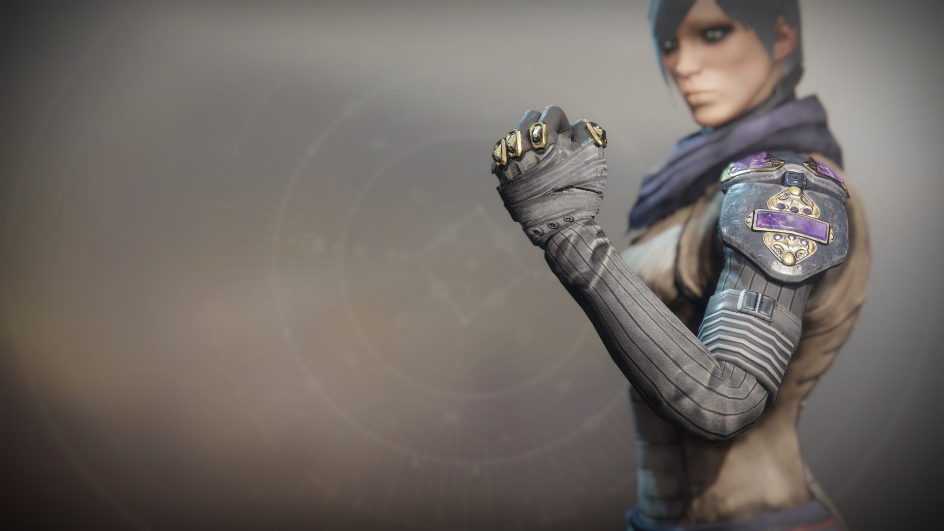 An in-game render of the Opulent Stalker Grips.
