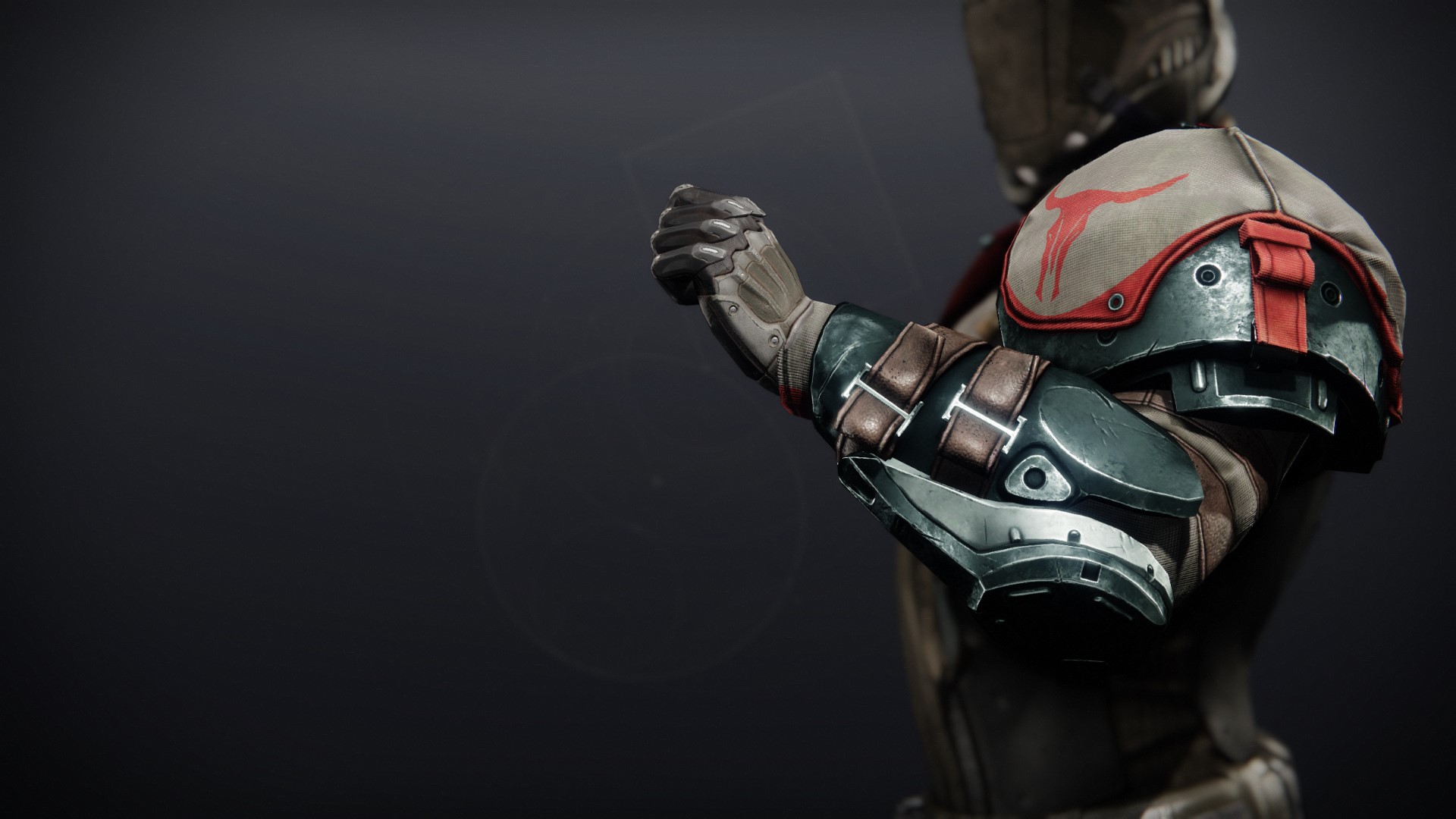 An in-game render of the TM-Cogburn Custom Gauntlets.