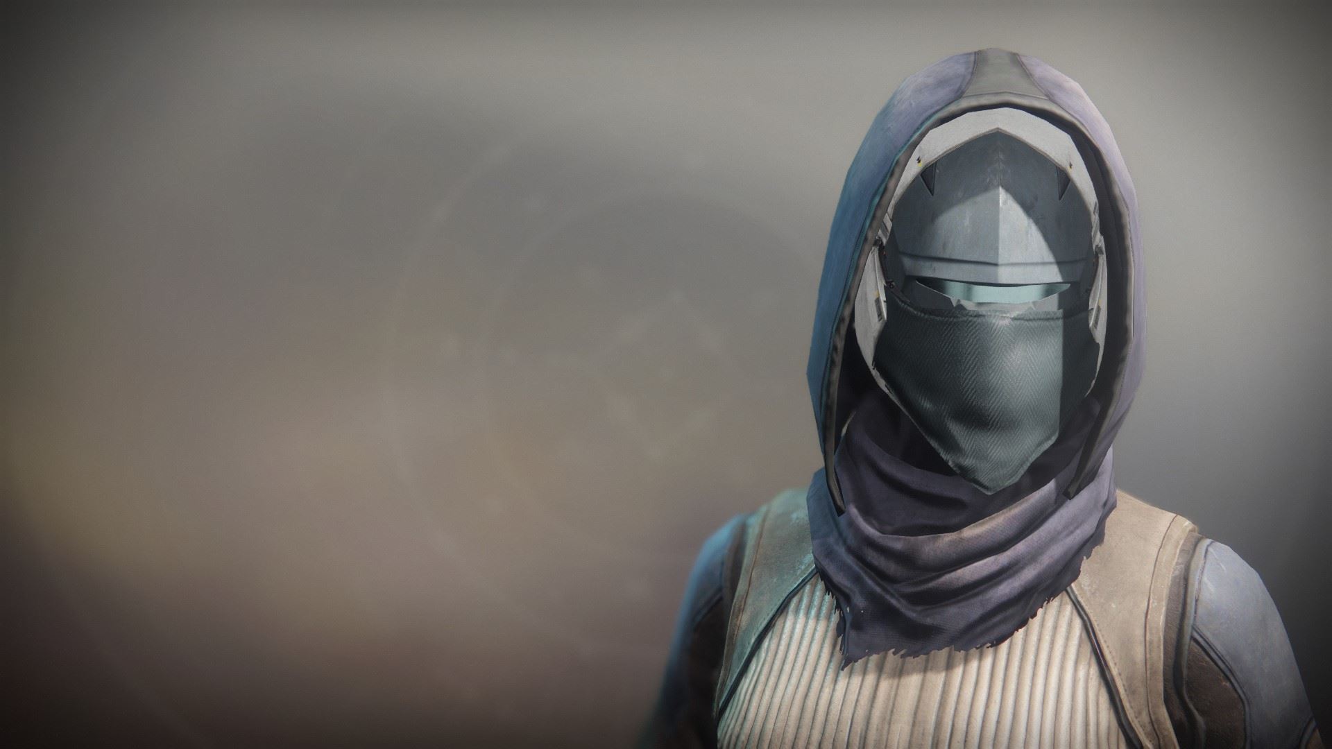 An in-game render of the Solstice Mask (Scorched).