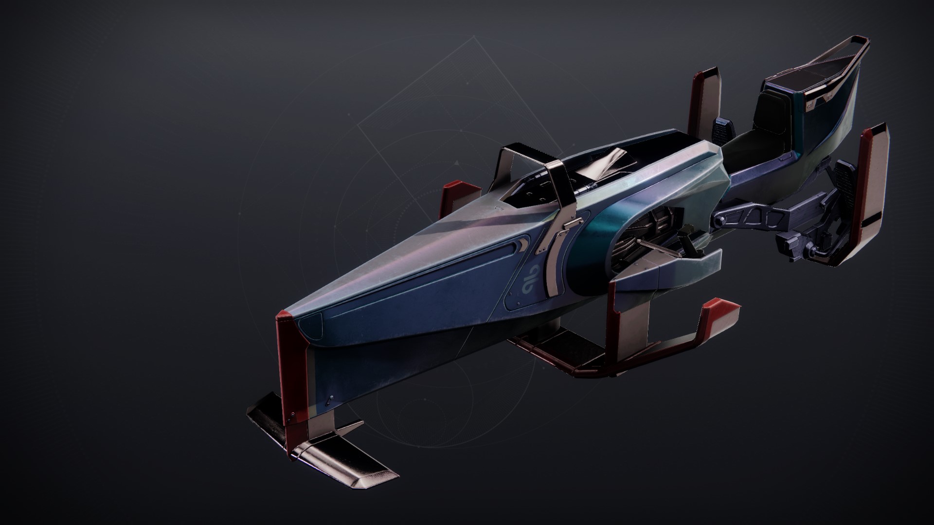 An in-game render of the Seafoam Glide.