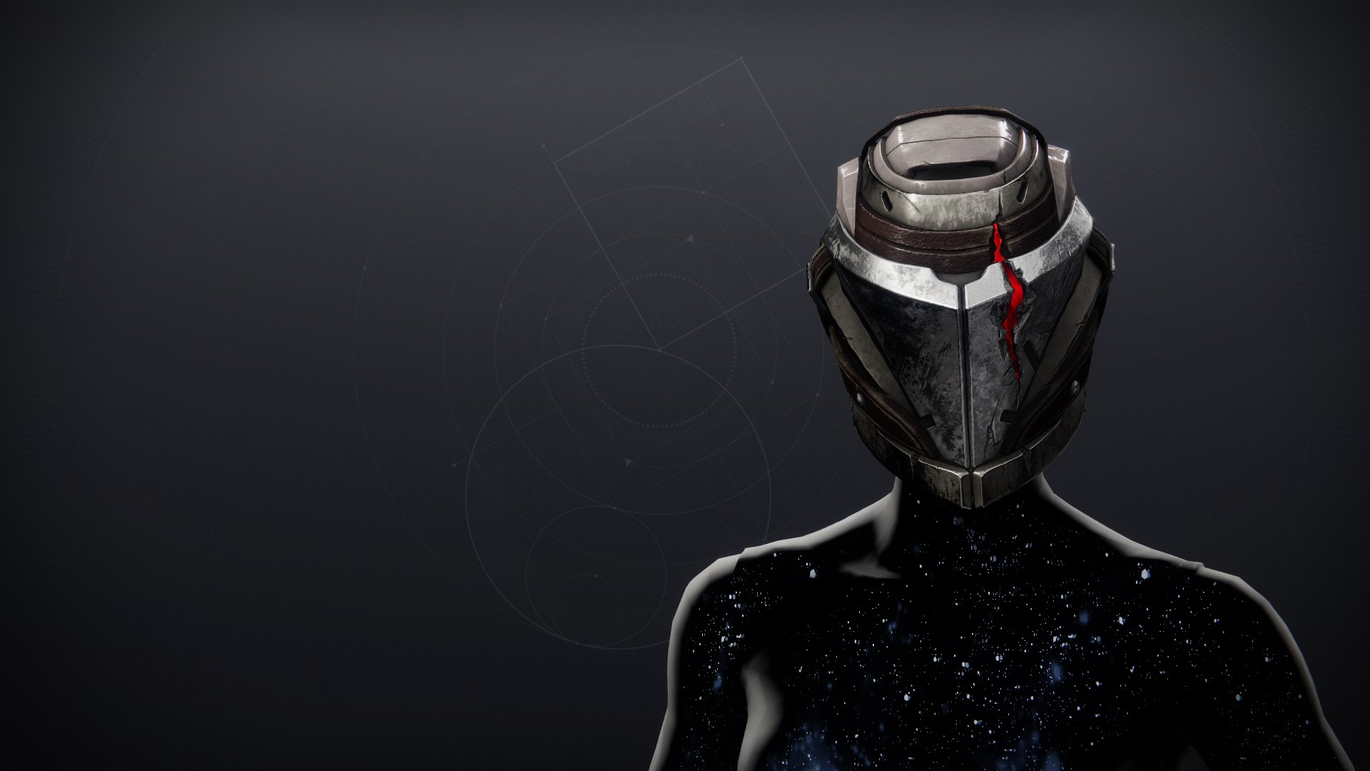 An in-game render of the Kaer Morhen Helm.