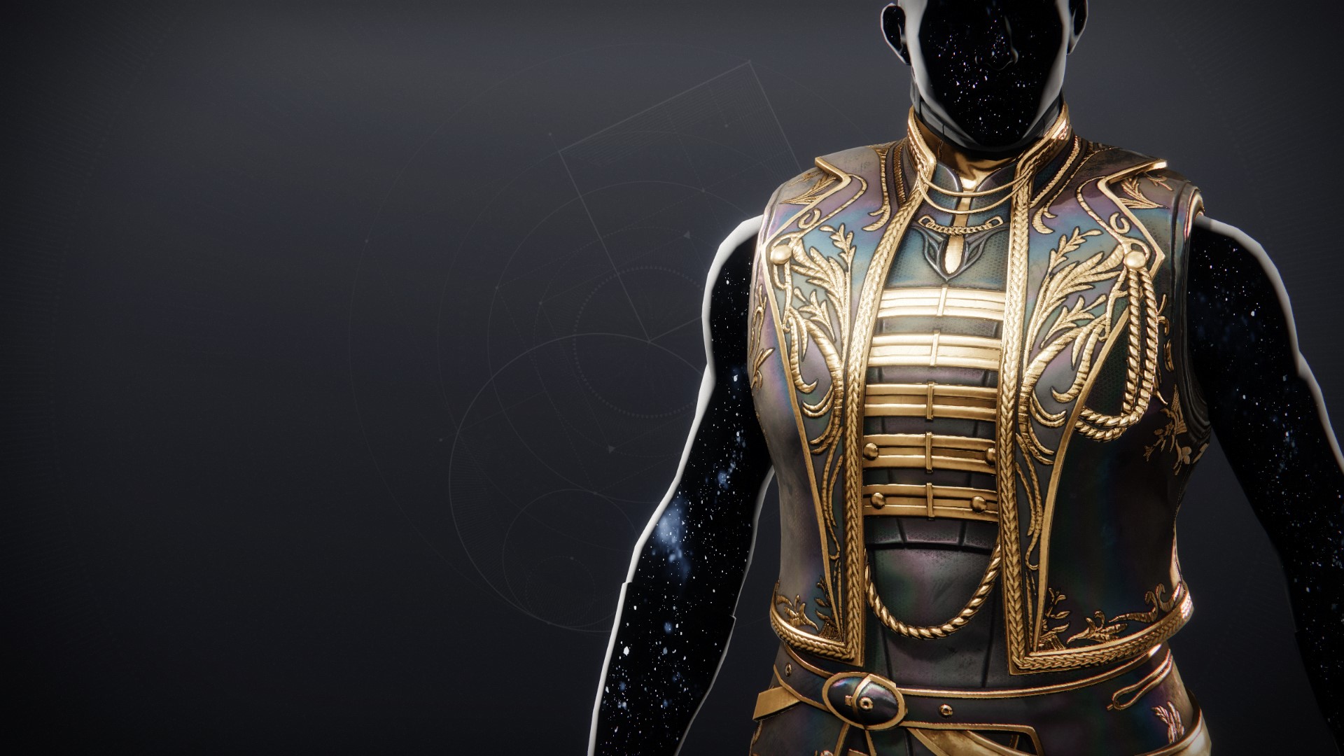 An in-game render of the Sunlit Vest.