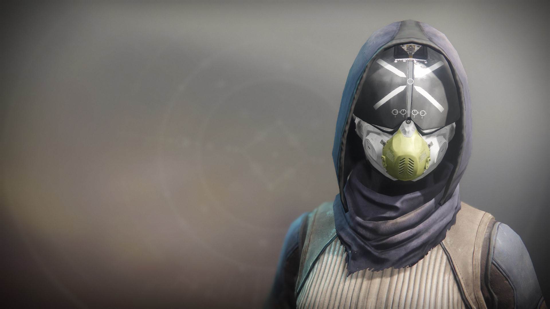 An in-game render of the Icarus Drifter Mask.
