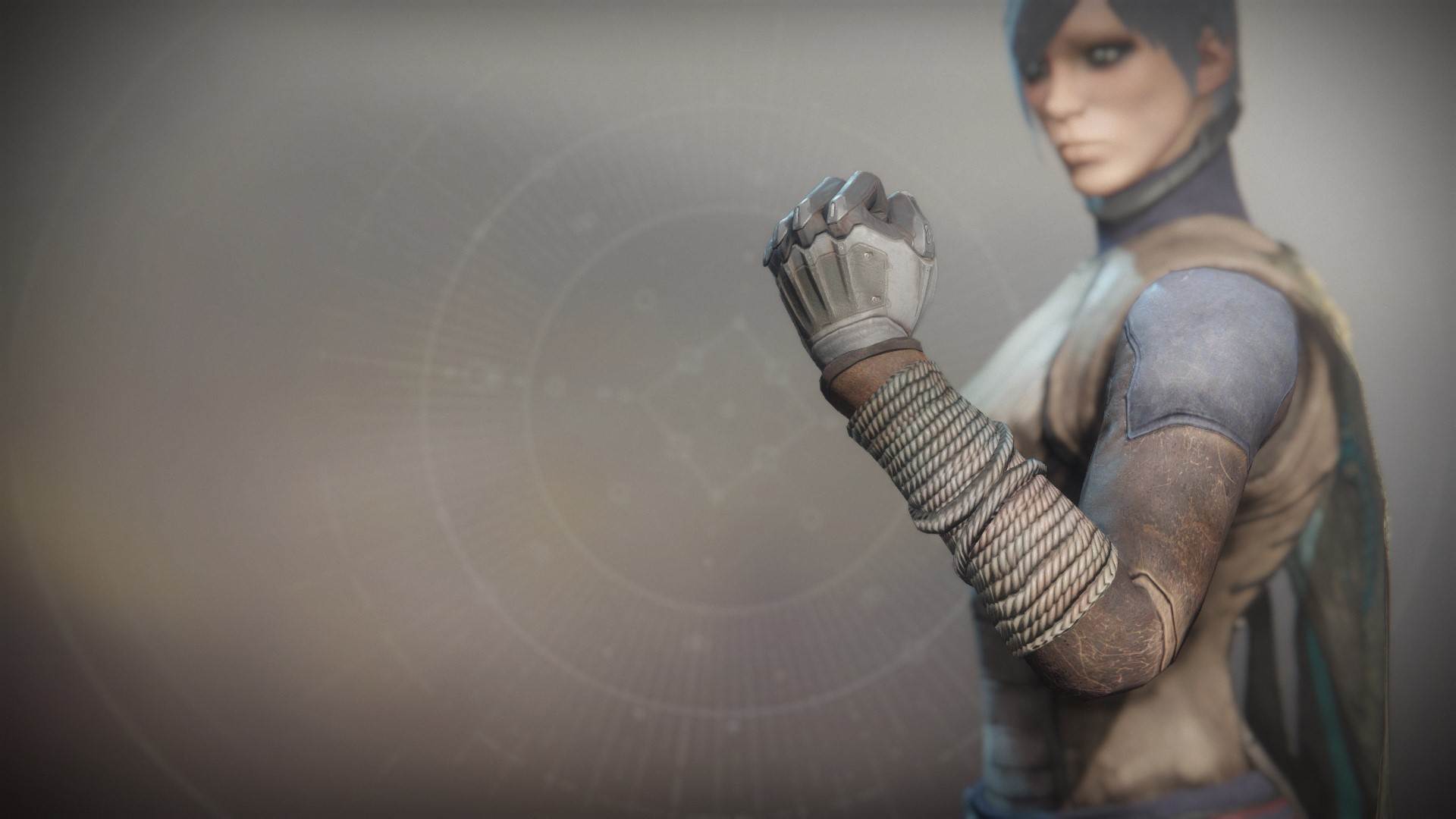 An in-game render of the Refugee Gloves.