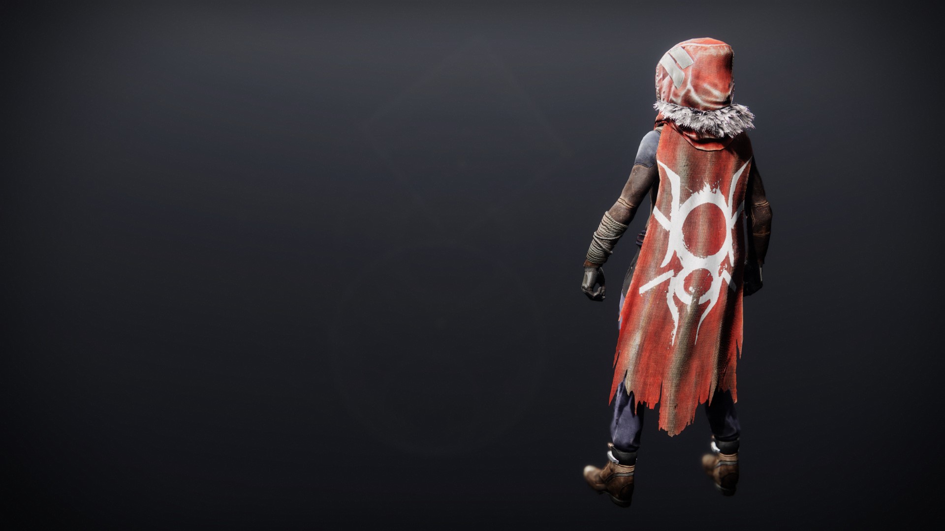 An in-game render of the Tangled Web Cloak.