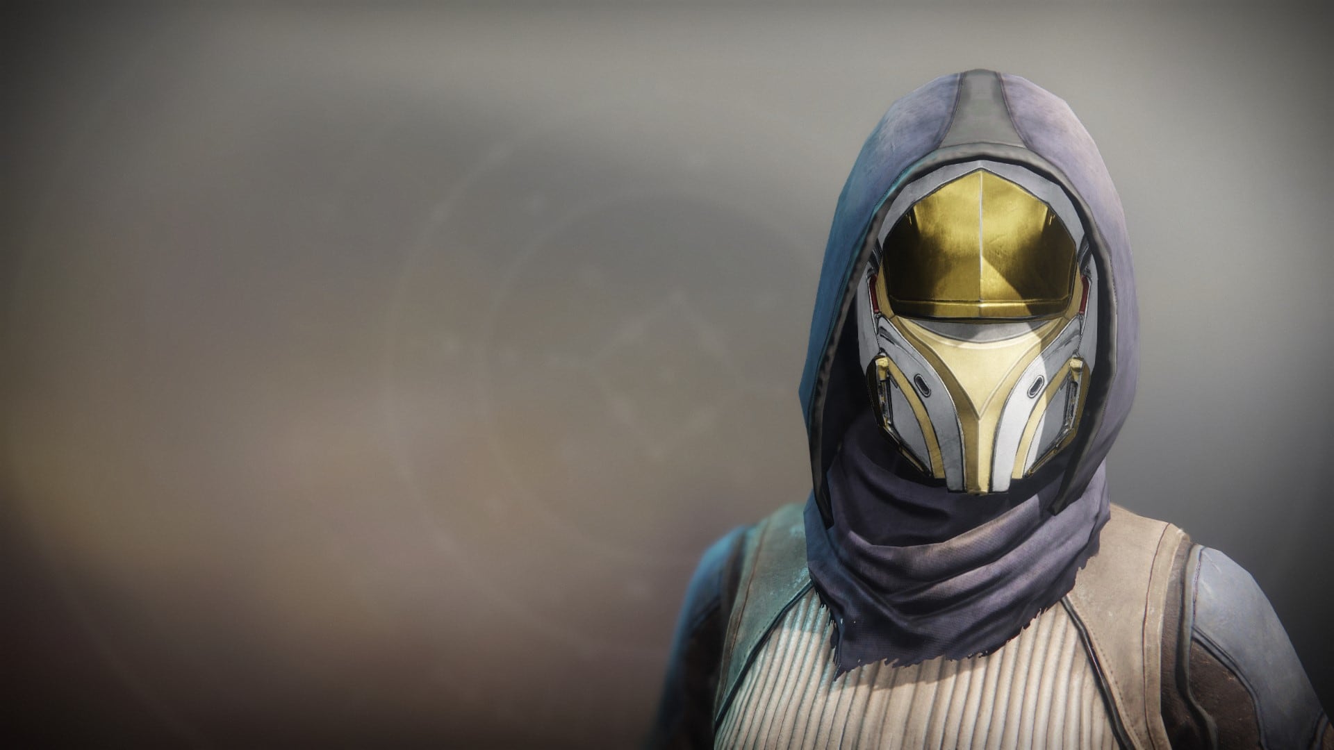 An in-game render of the Solstice Mask (Majestic).