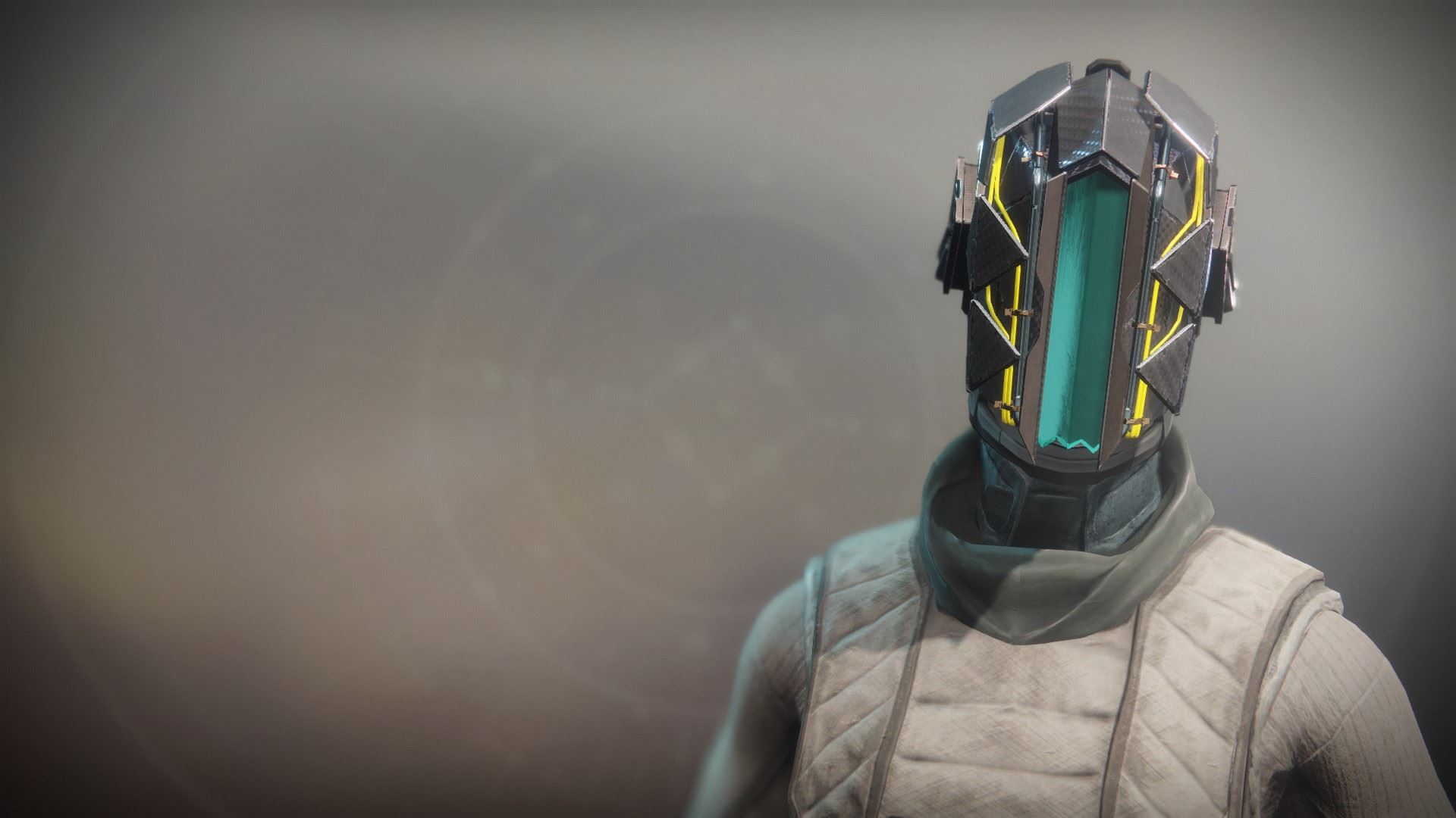 An in-game render of the Yuga Sundown Helmet.