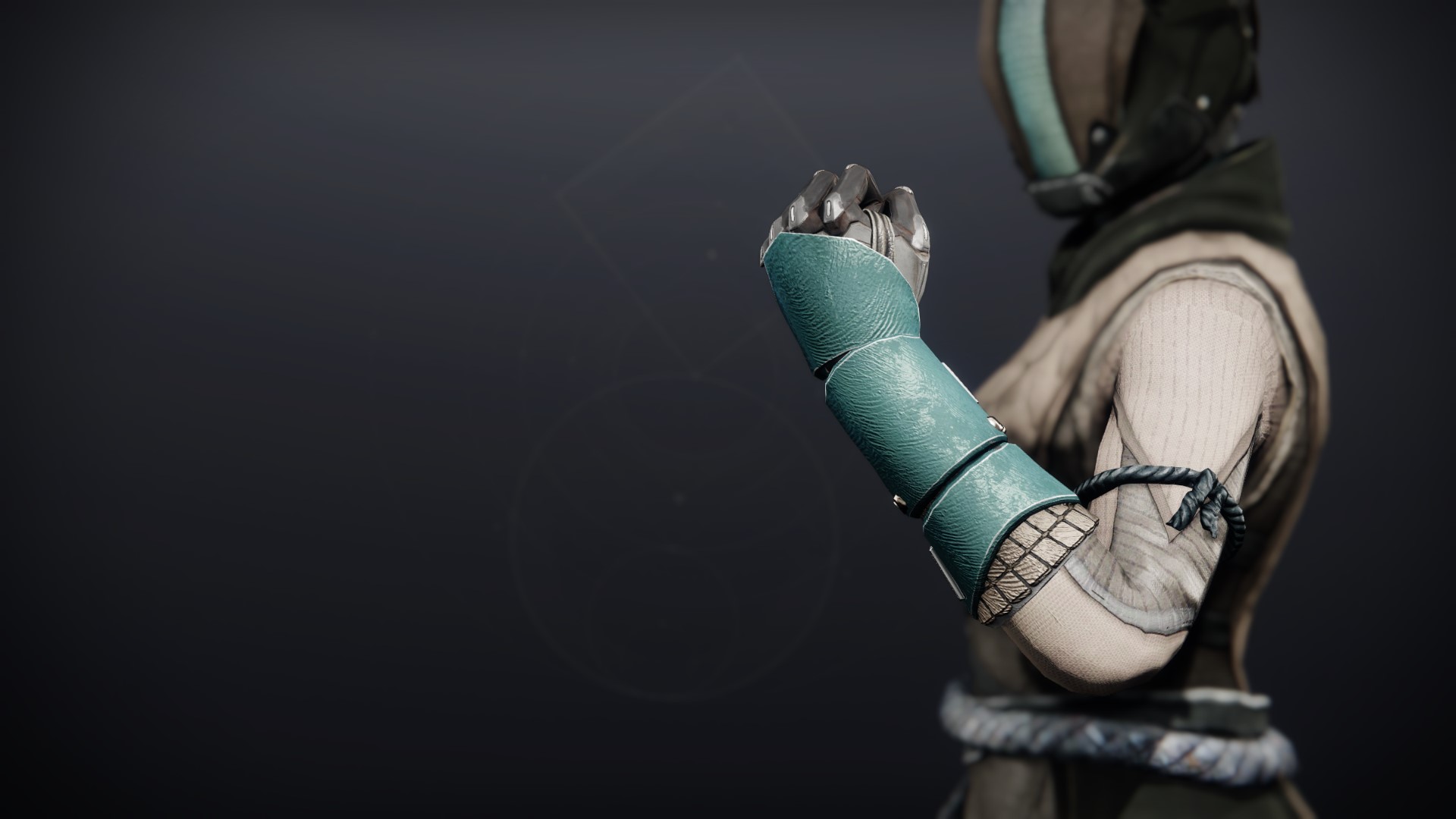 An in-game render of the Iron Forerunner Gloves.