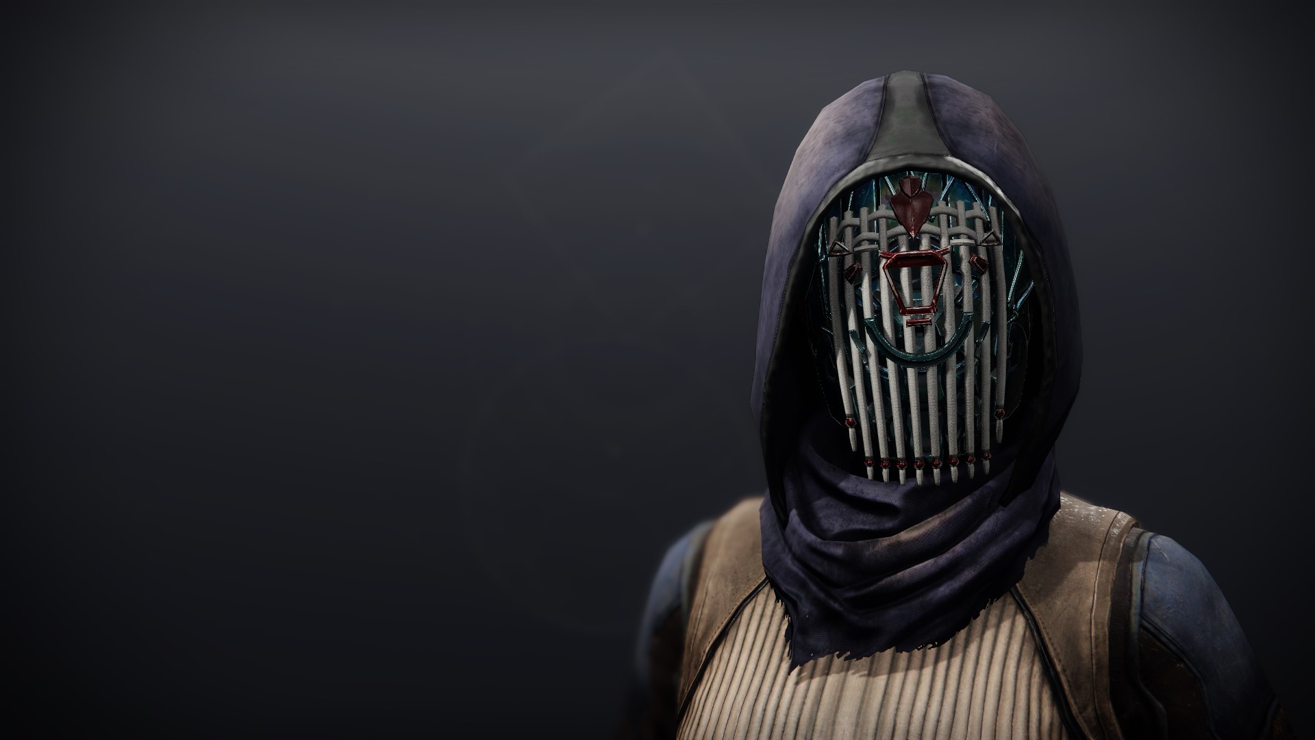 An in-game render of the Resonant Fury Mask.