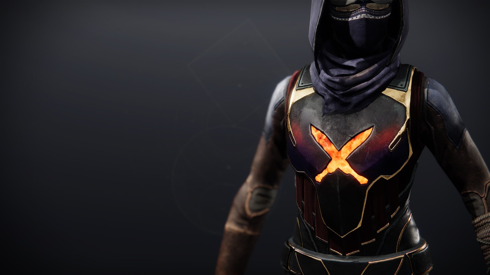 An in-game render of the Sun's Apex Vest.