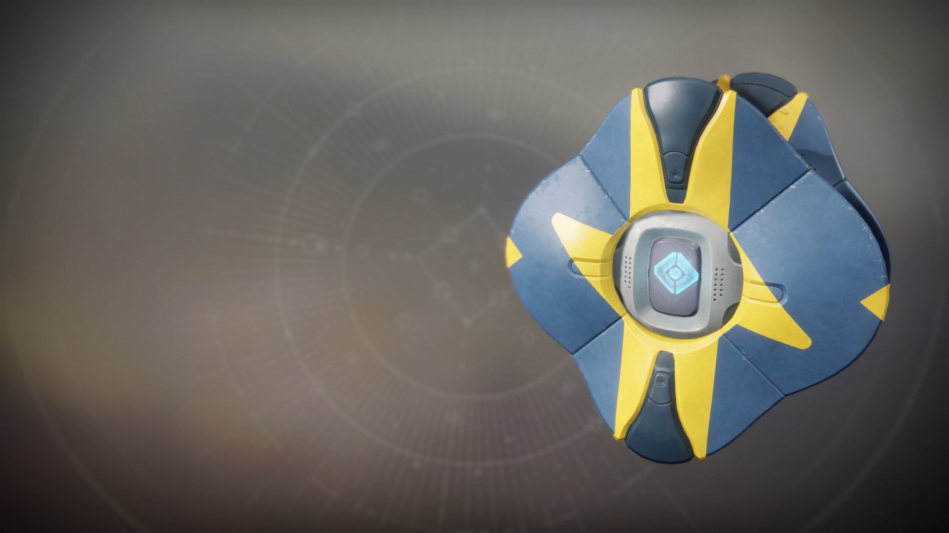 An in-game render of the Palm of Gold Shell.