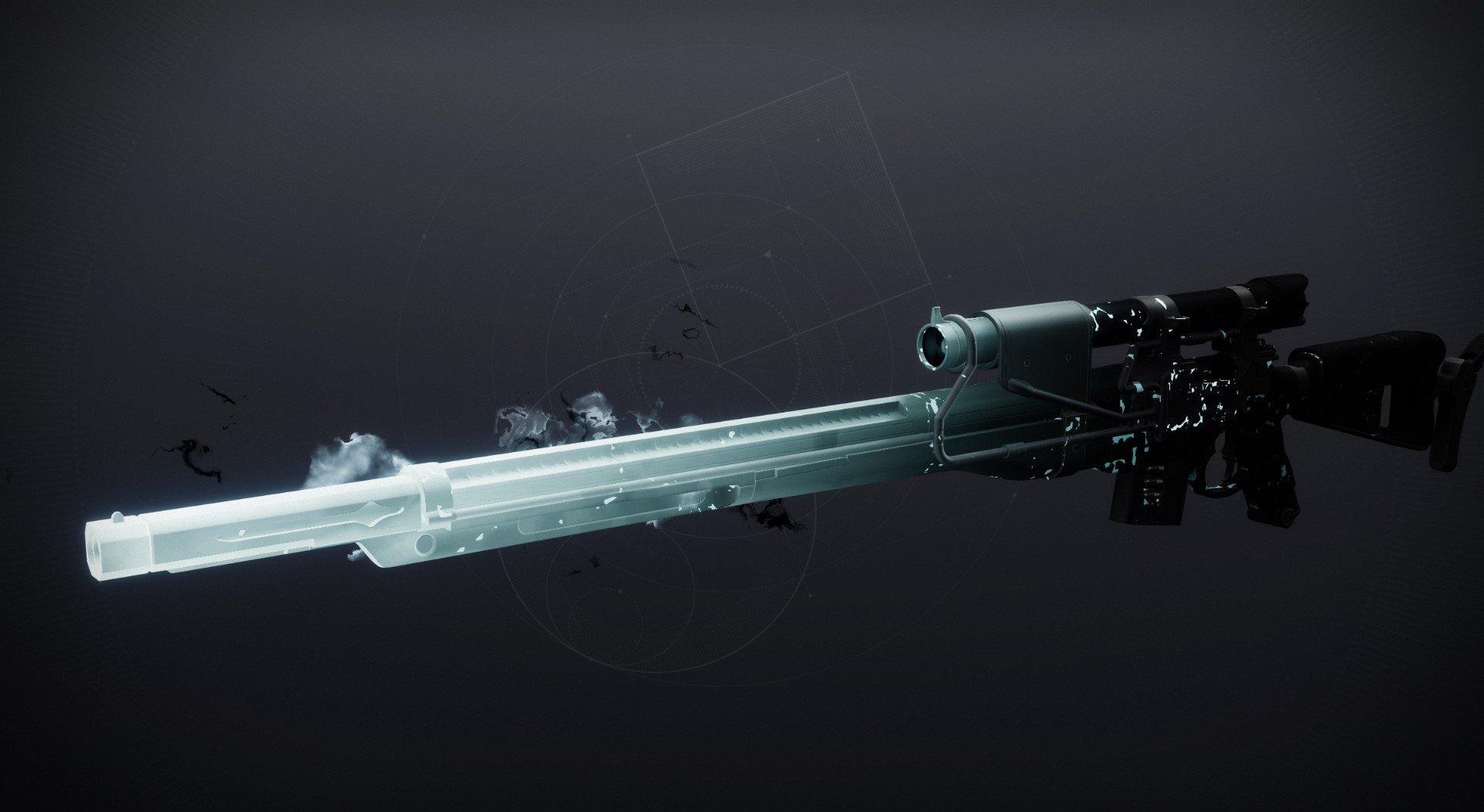 An in-game render of the A Distant Pull.