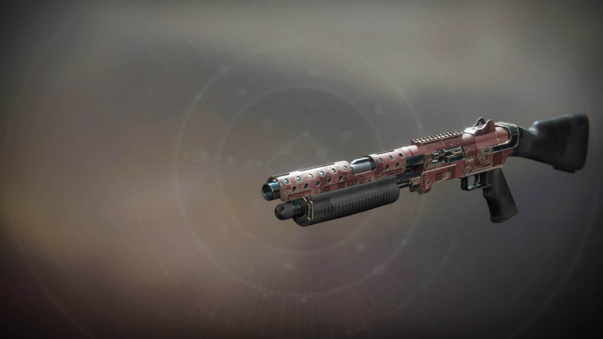 An in-game render of the Hawthorne's Field-Forged Shotgun.