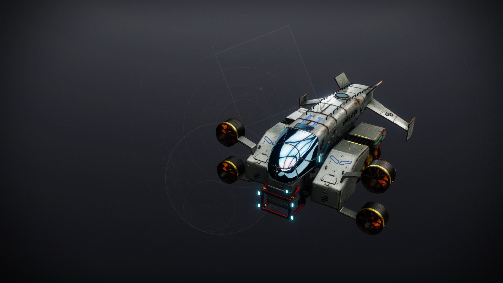 An in-game render of the Prototype Submersible.