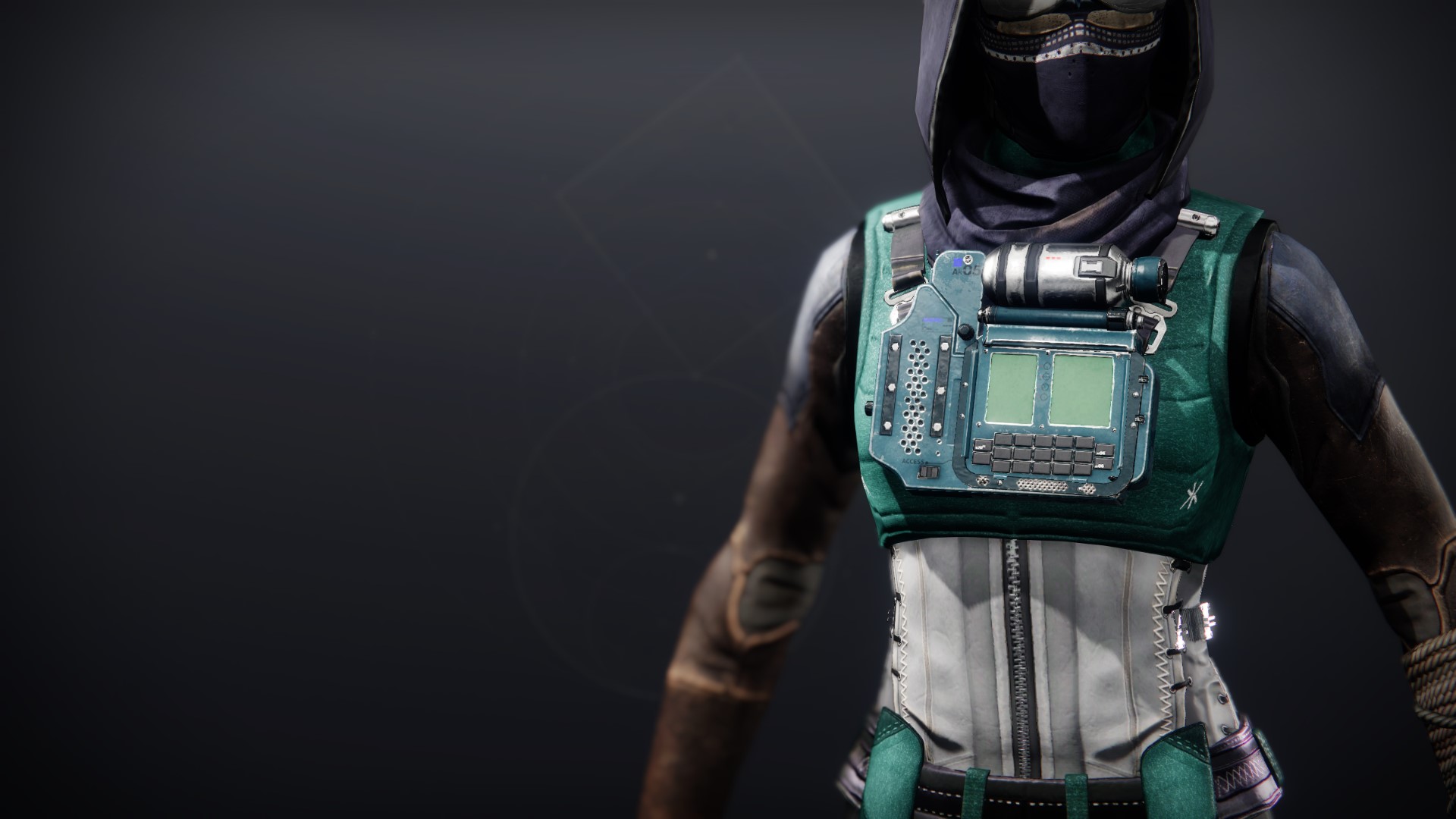 An in-game render of the Lost Pacific Vest.