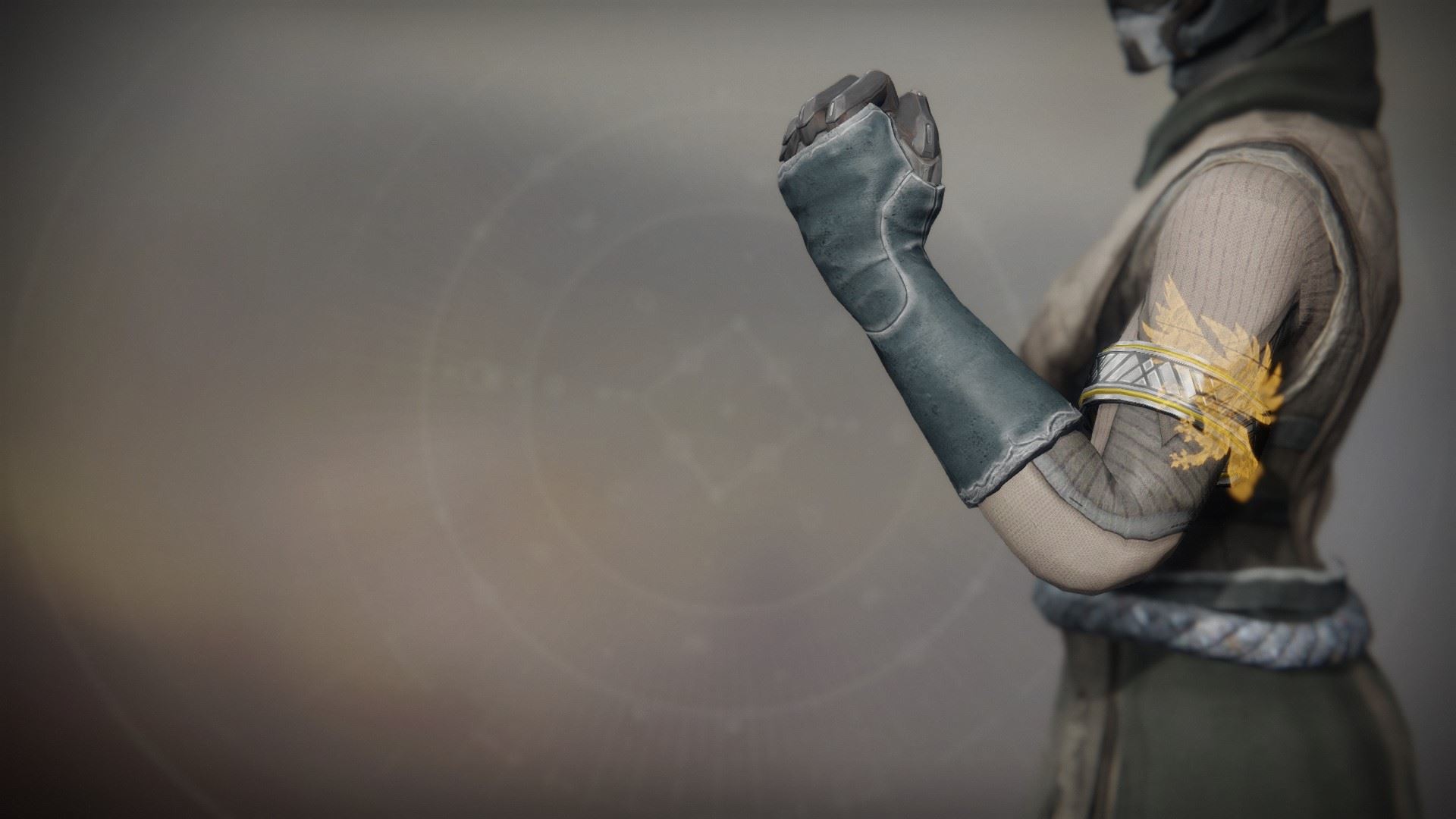 An in-game render of the Solstice Bond (Scorched).