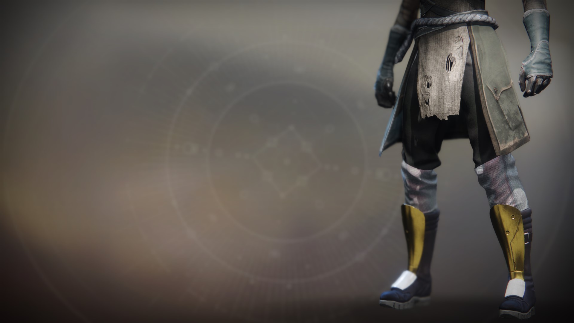 An in-game render of the Solstice Boots (Majestic).