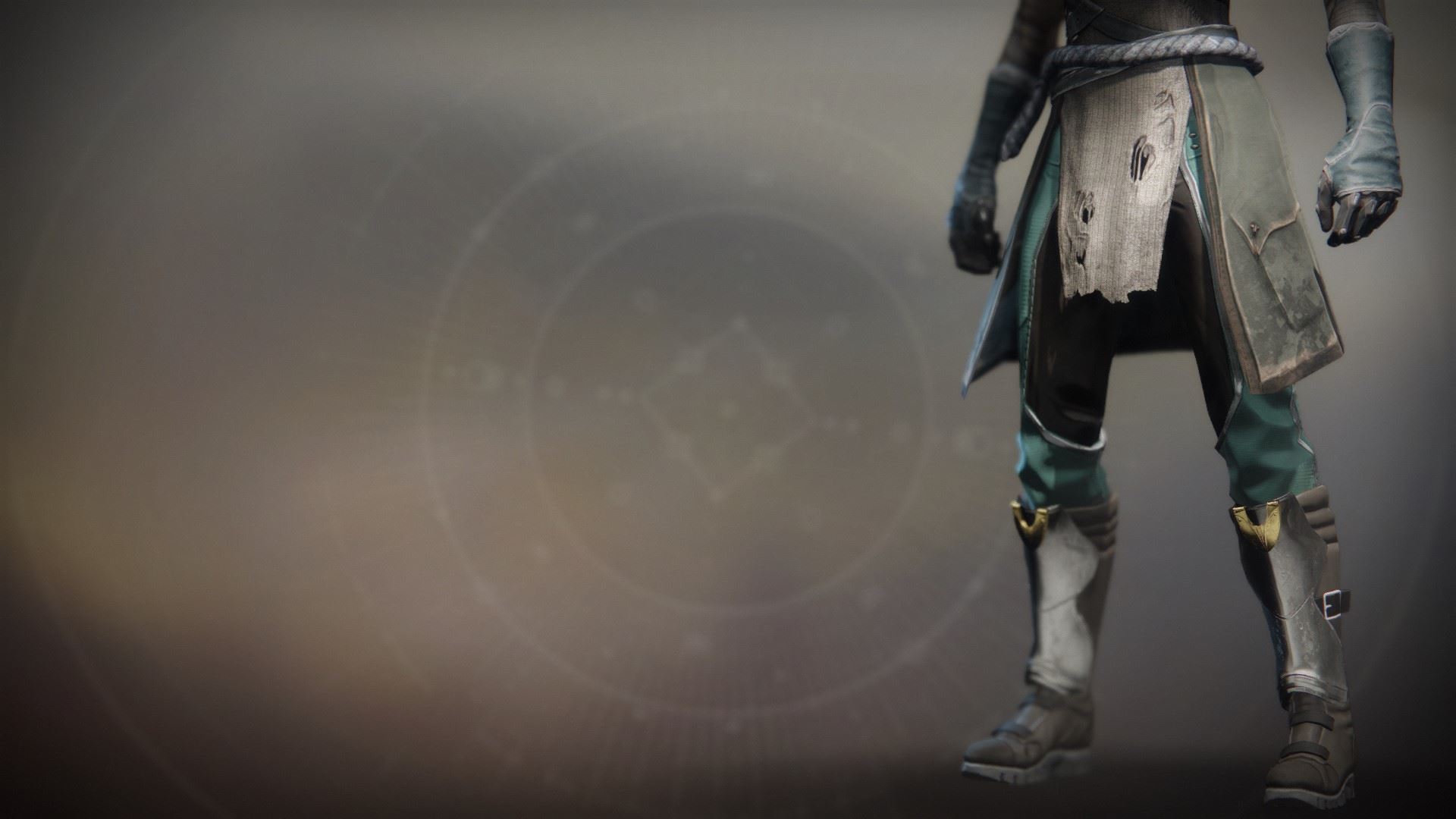 An in-game render of the Reverie Dawn Boots.