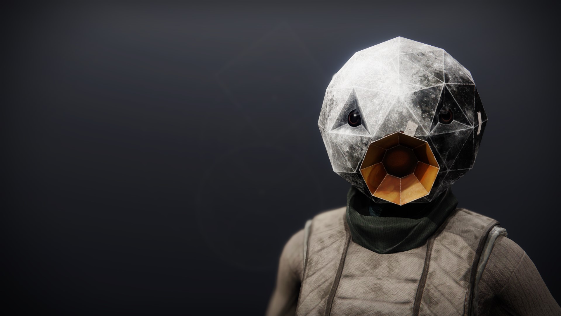 An in-game render of the Honk Moon Mask.