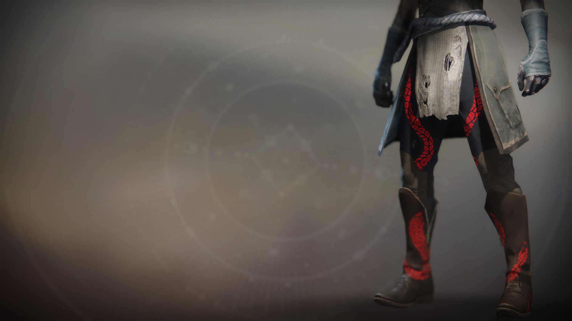 An in-game render of the Notorious Invader Boots.