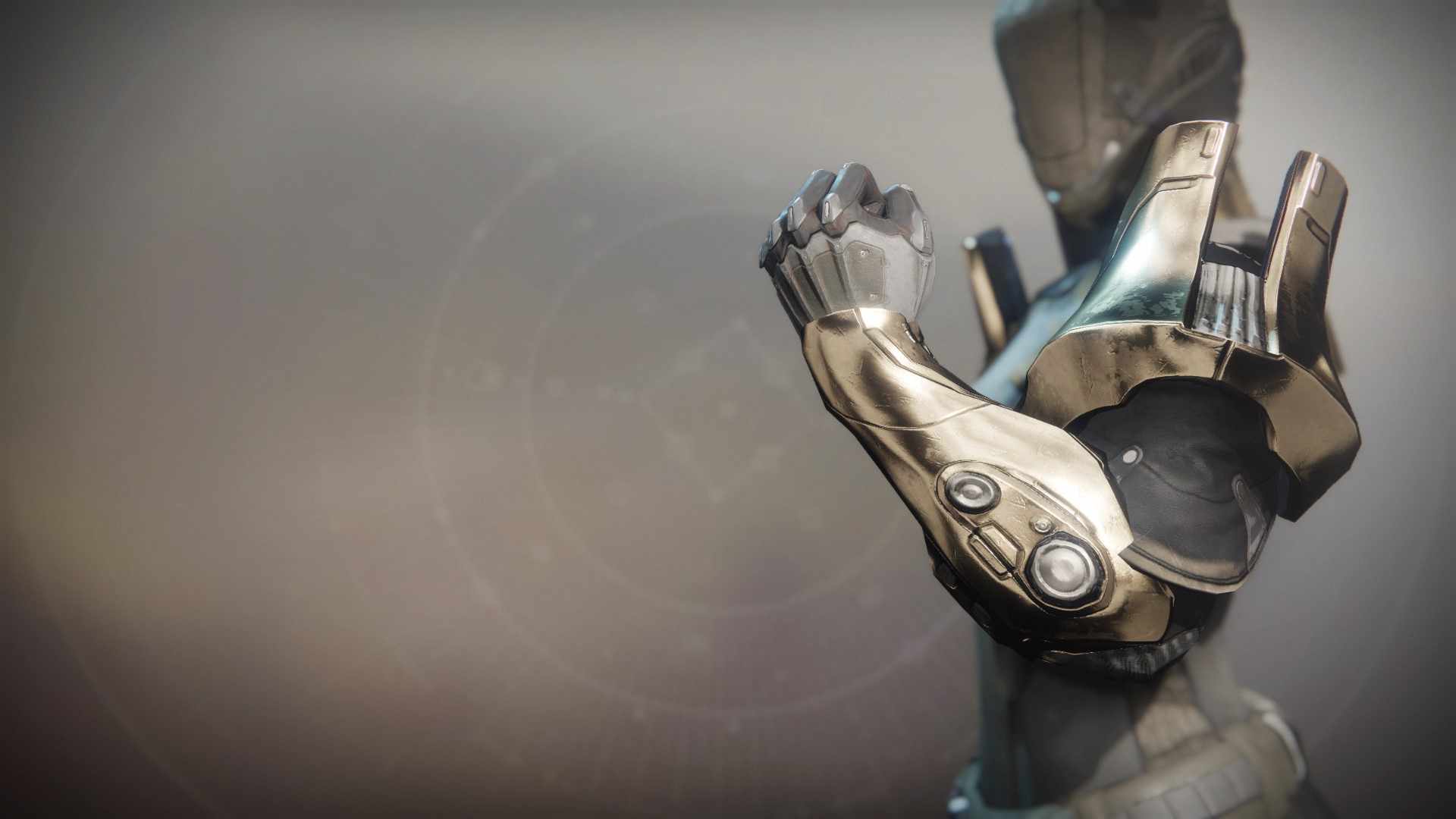 An in-game render of the Phenotype Plasticity Gauntlets.