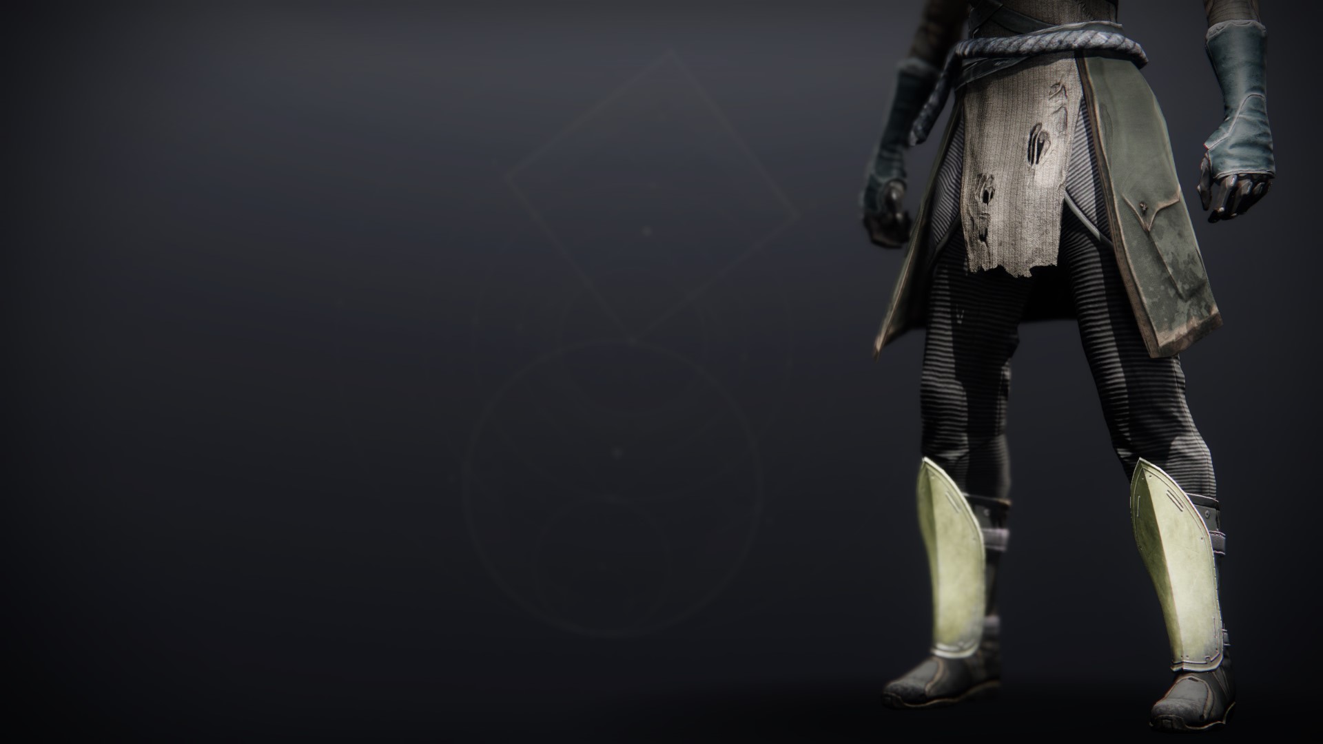 An in-game render of the Gensym Knight Boots.