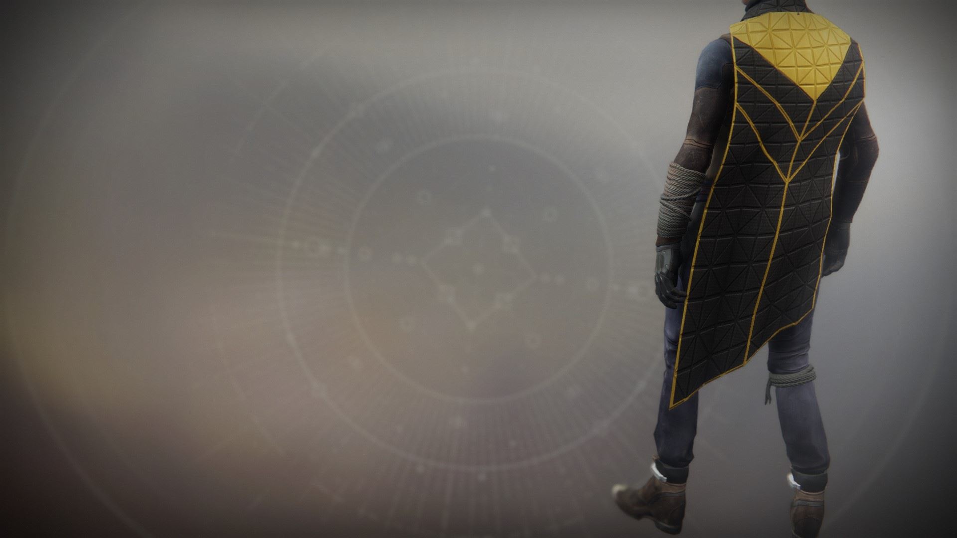 An in-game render of the Abhorrent Imperative Cloak.