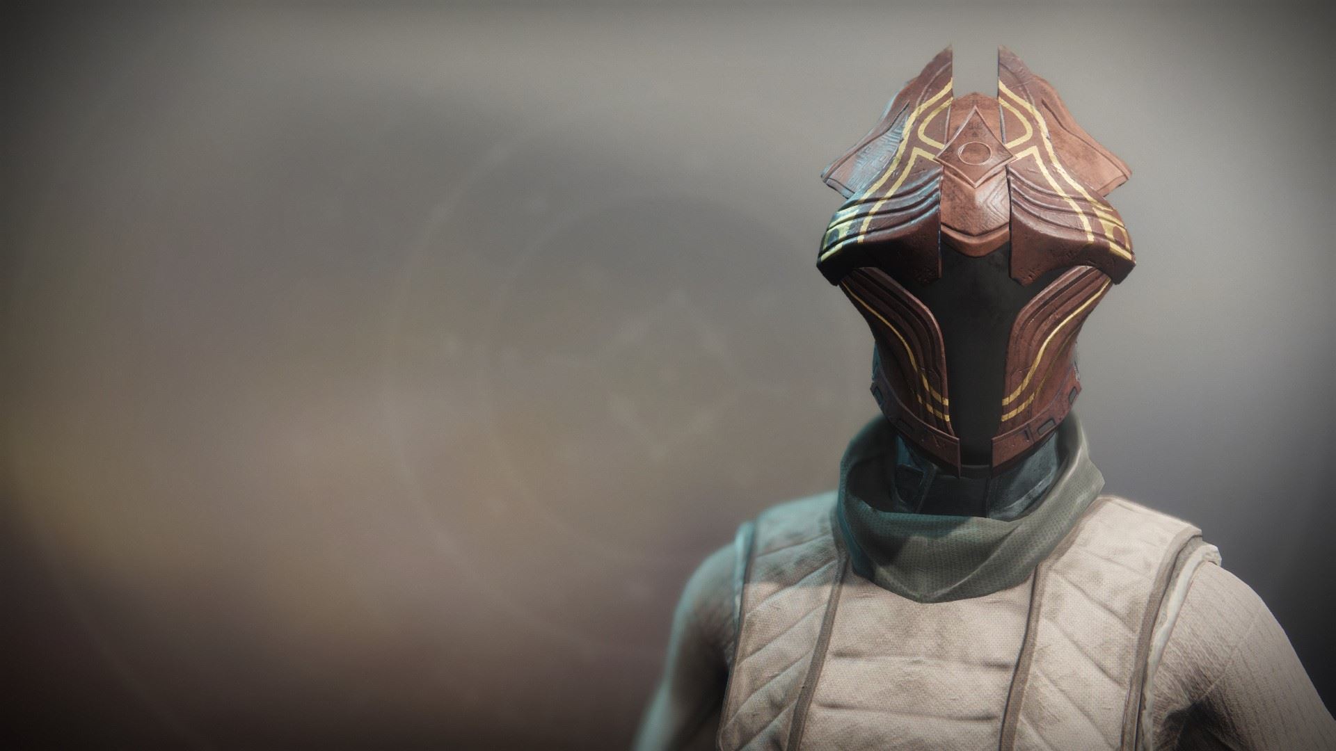 An in-game render of the Iron Fellowship Hood.