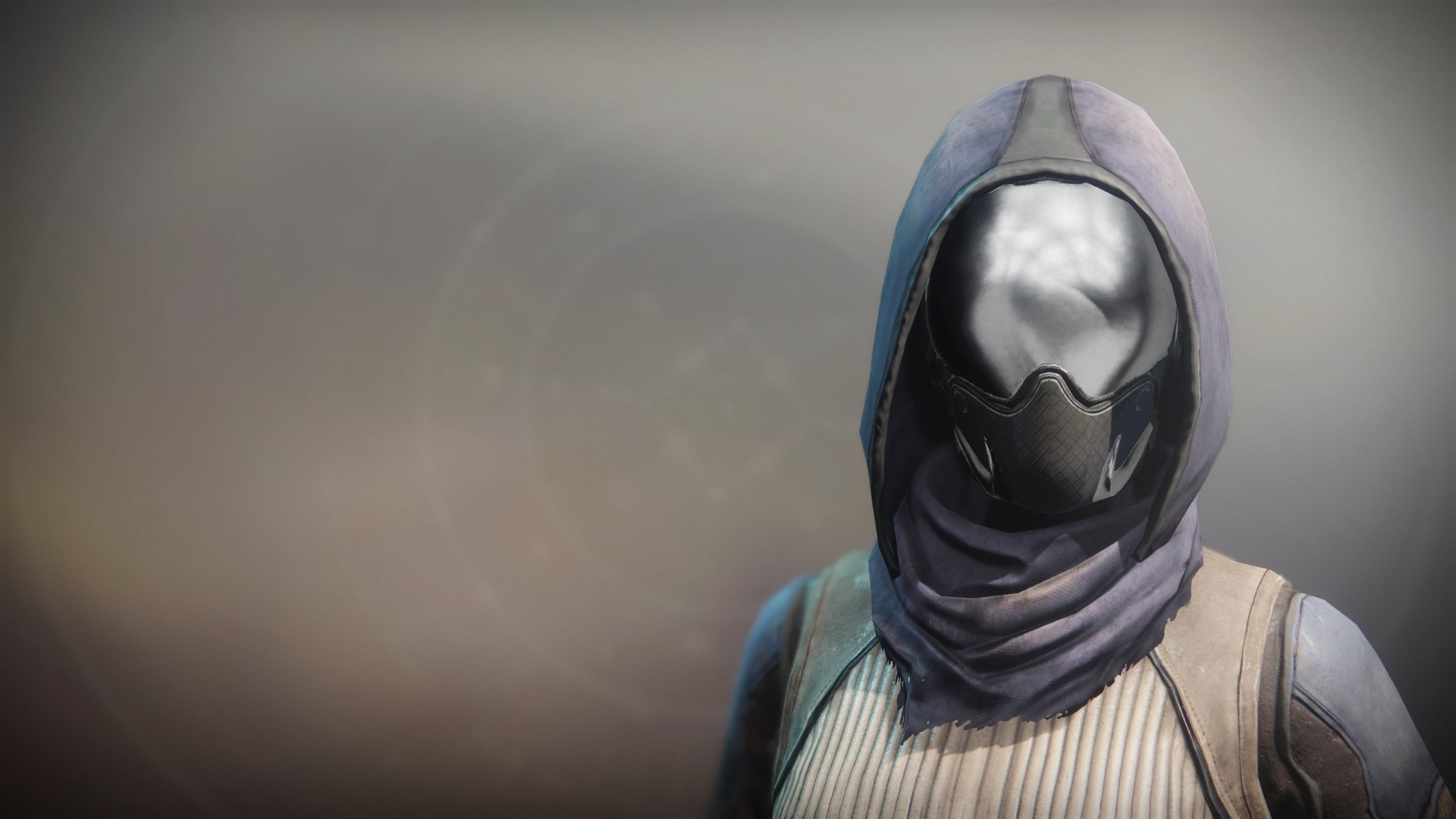 An in-game render of the Mask of Optimacy.