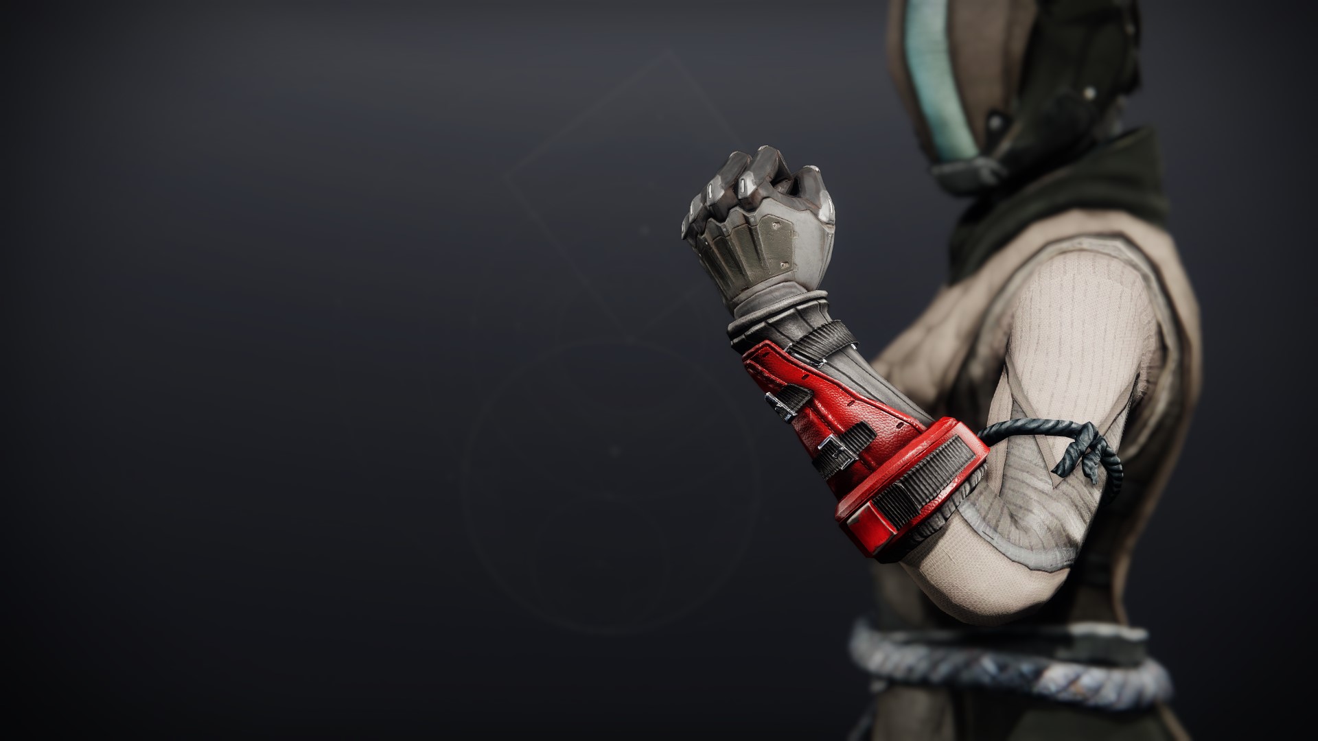 An in-game render of the Clutch Extol Gloves.