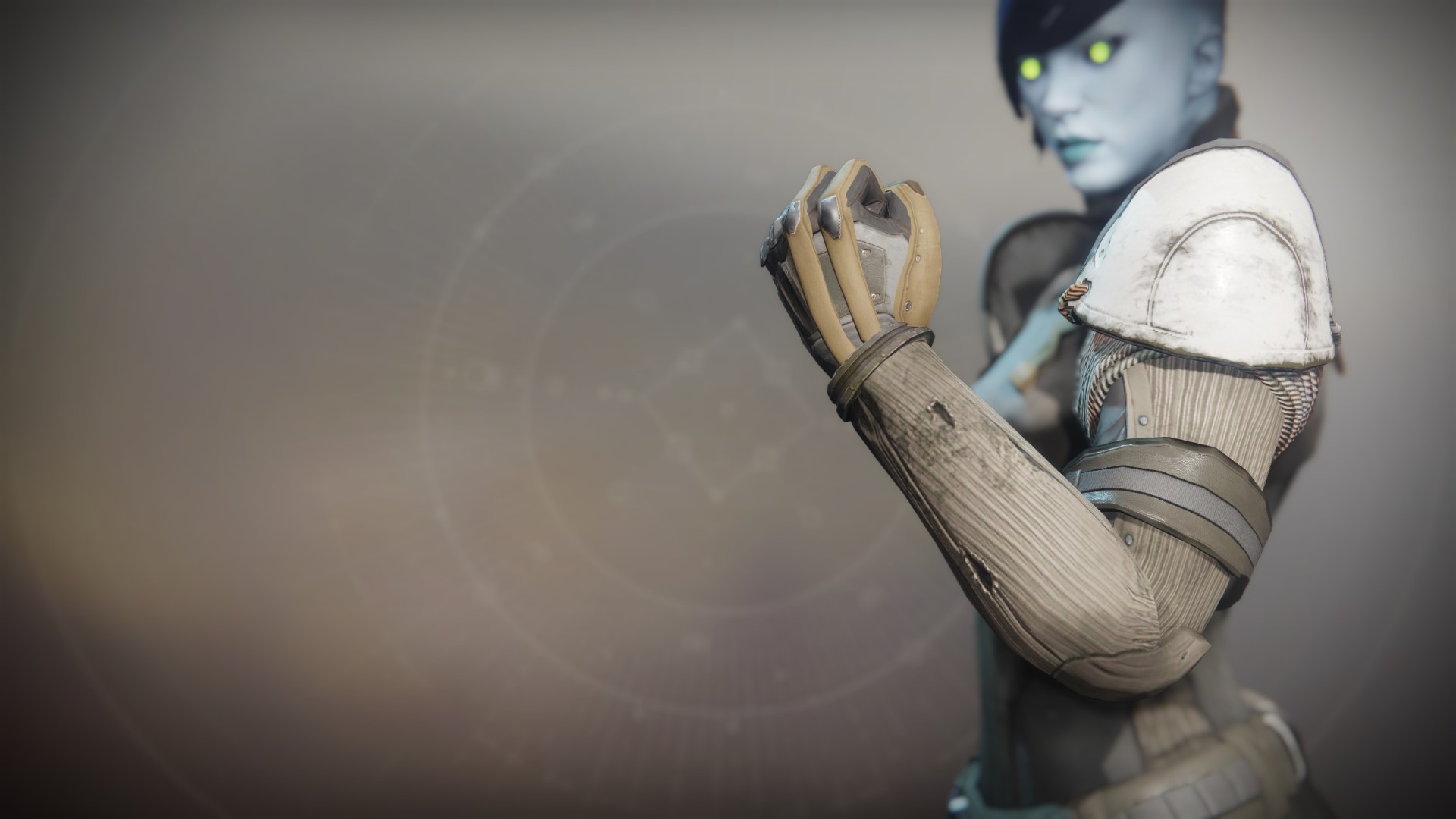An in-game render of the Refugee Gloves.