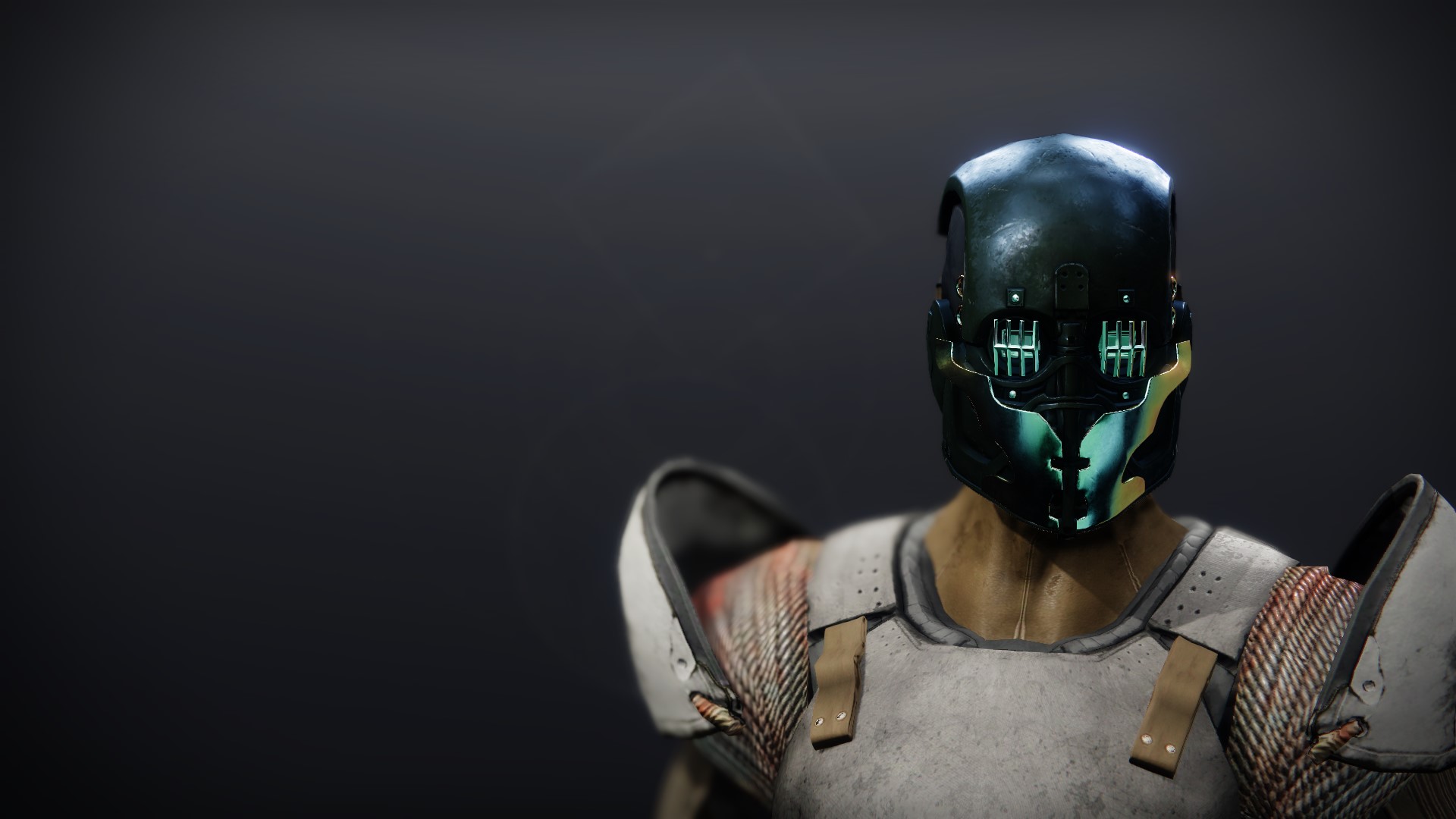 An in-game render of the Veritas Helm.