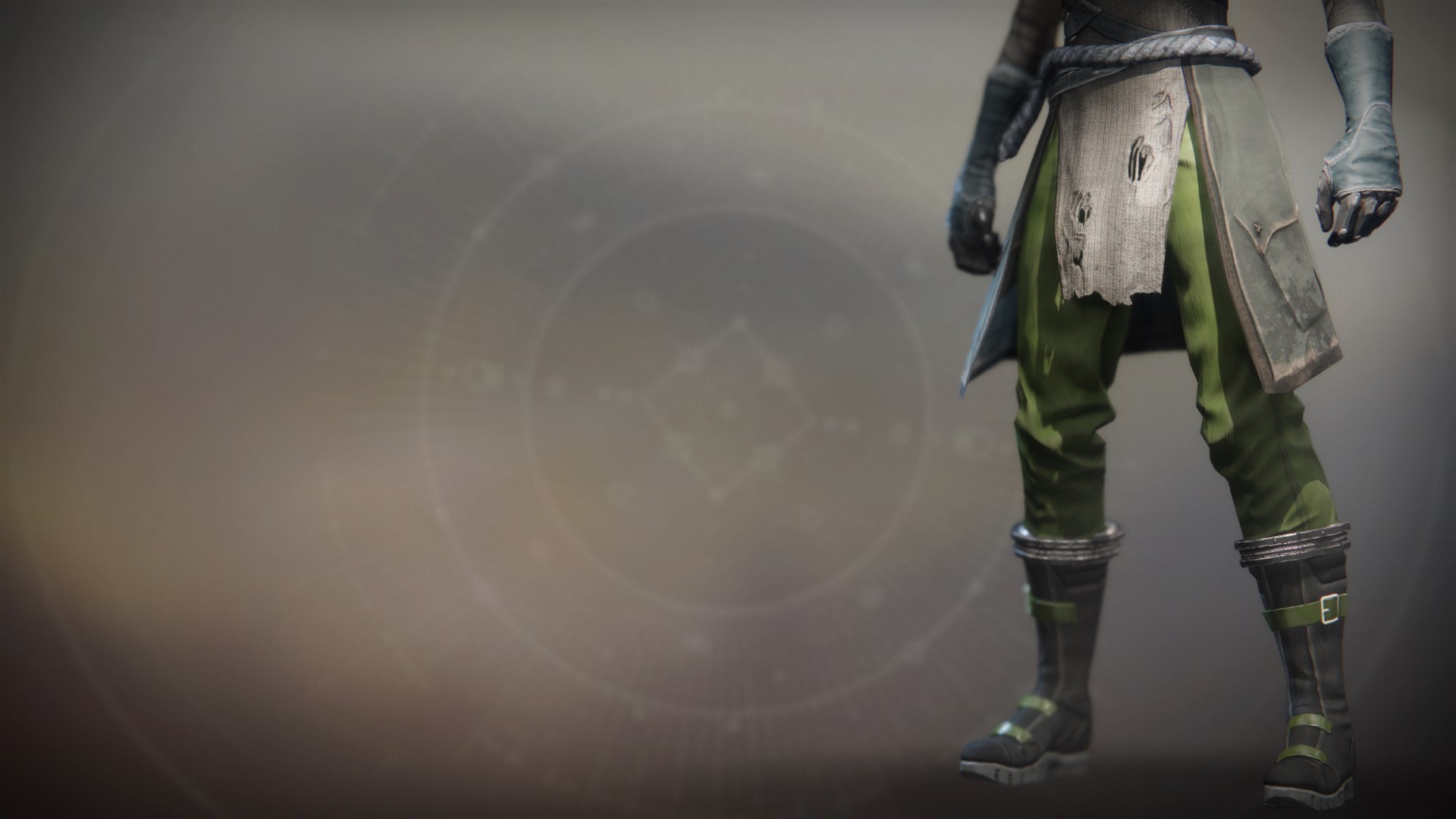 An in-game render of the Arach's Chosen Boots.