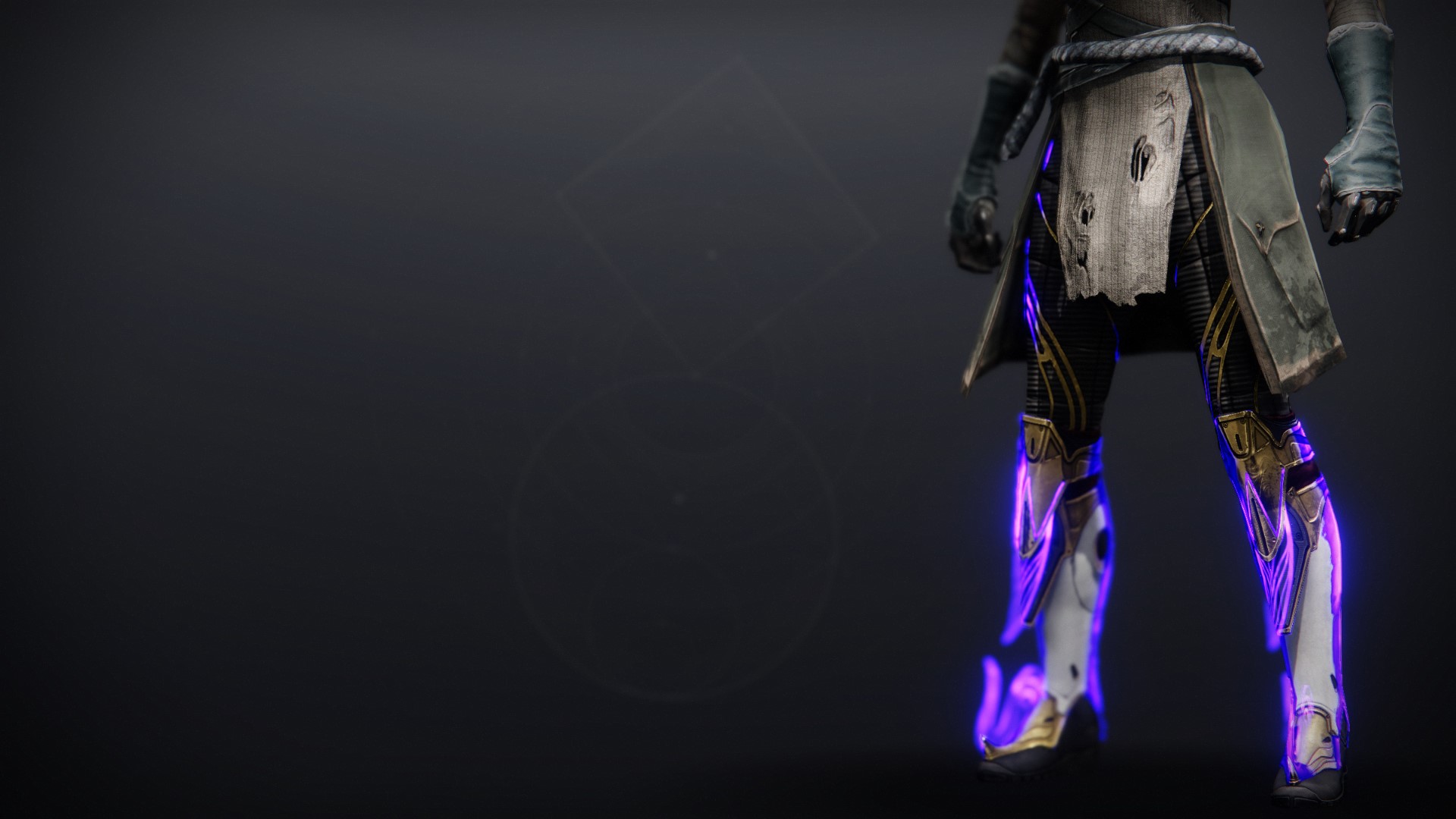 An in-game render of the Candescent Prism Boots.
