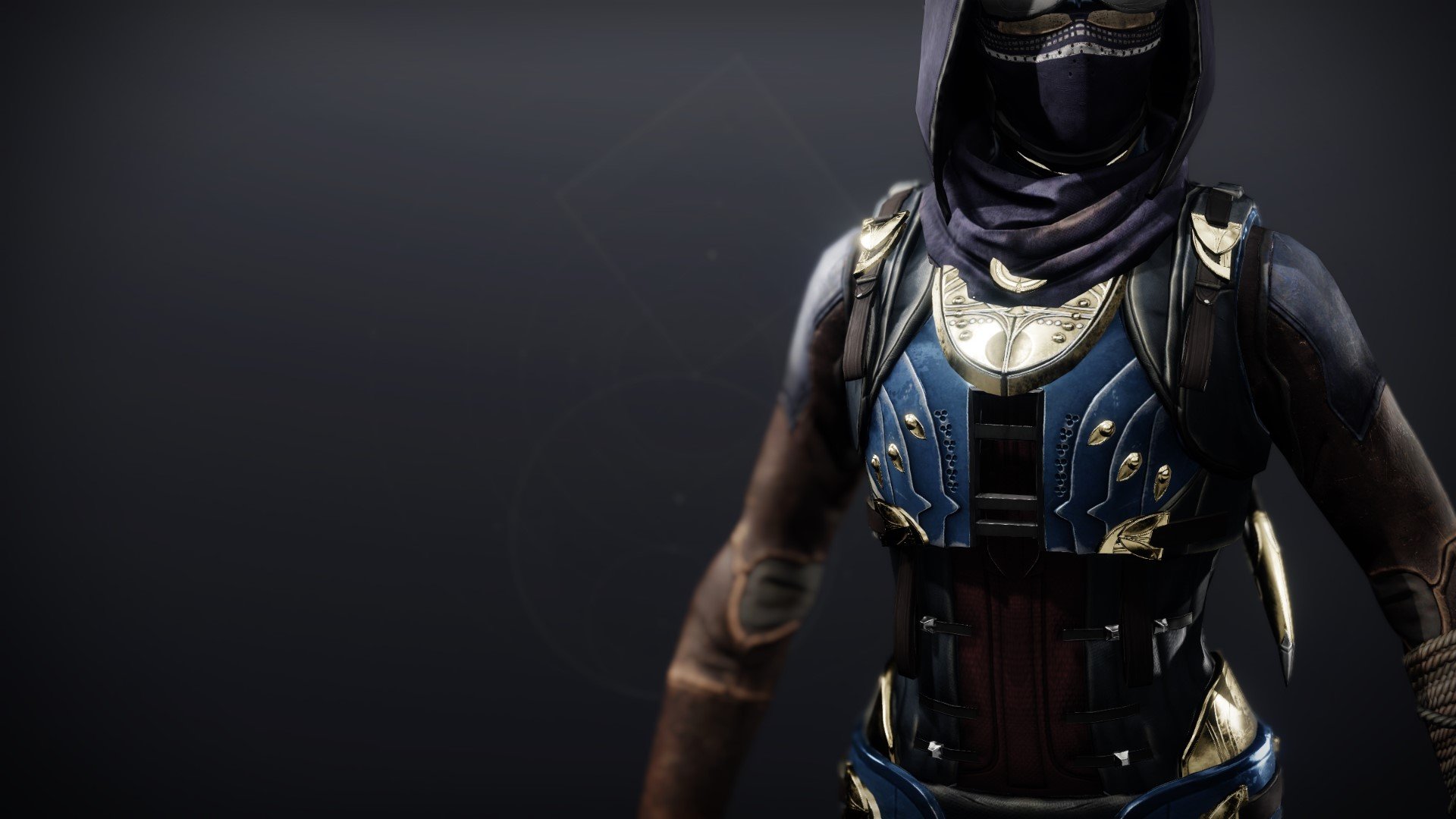 An in-game render of the Vest of the Great Hunt.