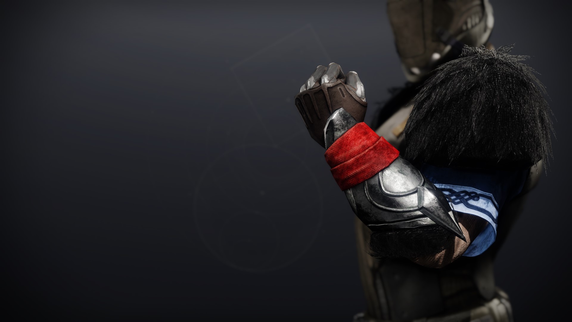 An in-game render of the Wolf-Kissed Gauntlets.