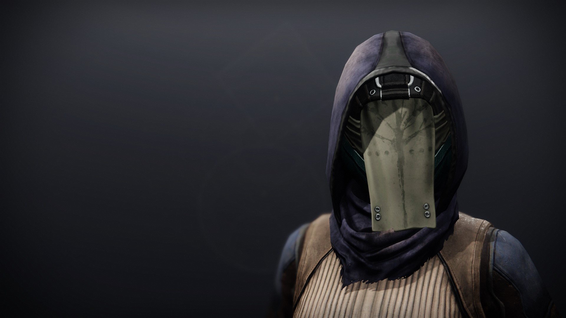 An in-game render of the Iron Forerunner Mask.