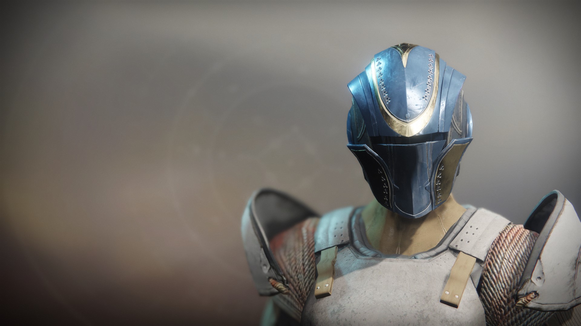 An in-game render of the Helm of the Great Hunt.